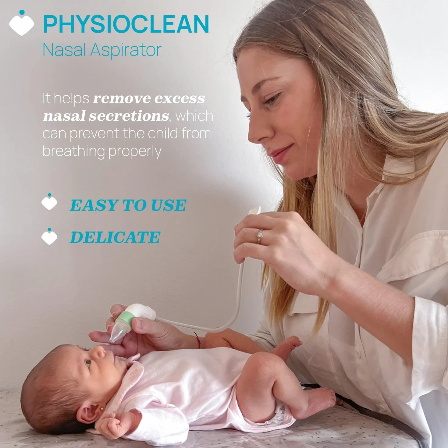 Chicco Physioclean Aspirateur Nasal Soft and Easy