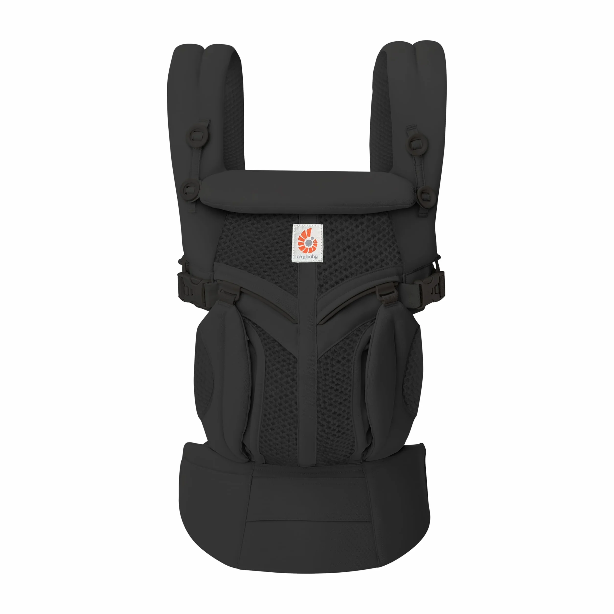 Ergobaby Omni 360 Porte Bebe Ergonomique Physiologique Nouveau ne, Cool Air, Onyx Noir
