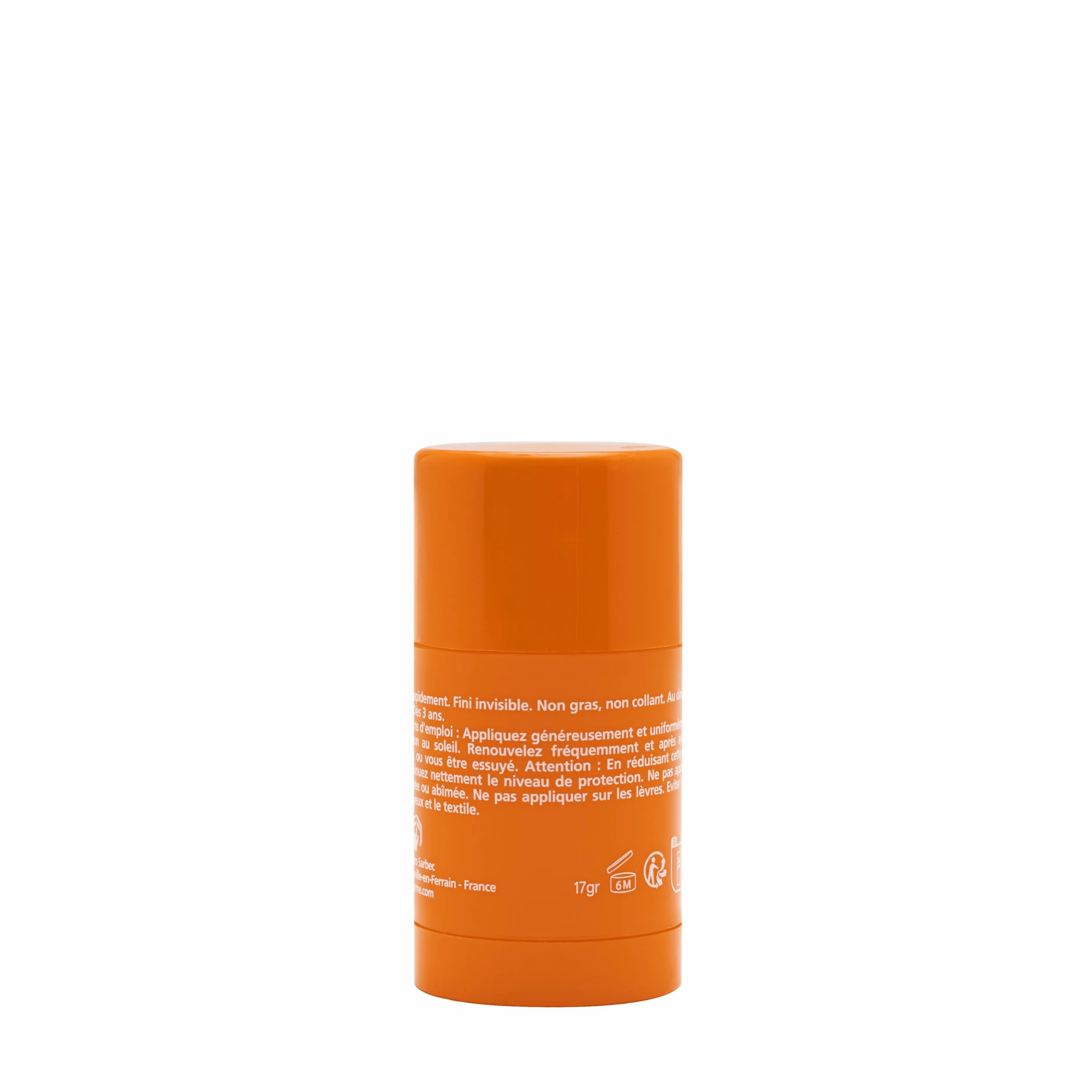 Corine de Farme Stick Solaire SPF 50+ Très Haute Protection UVA/UVB Zones Sensibles Visage Cicatrices Tatouages Fini Invisible Actif Antioxydant Microalgue 15ml