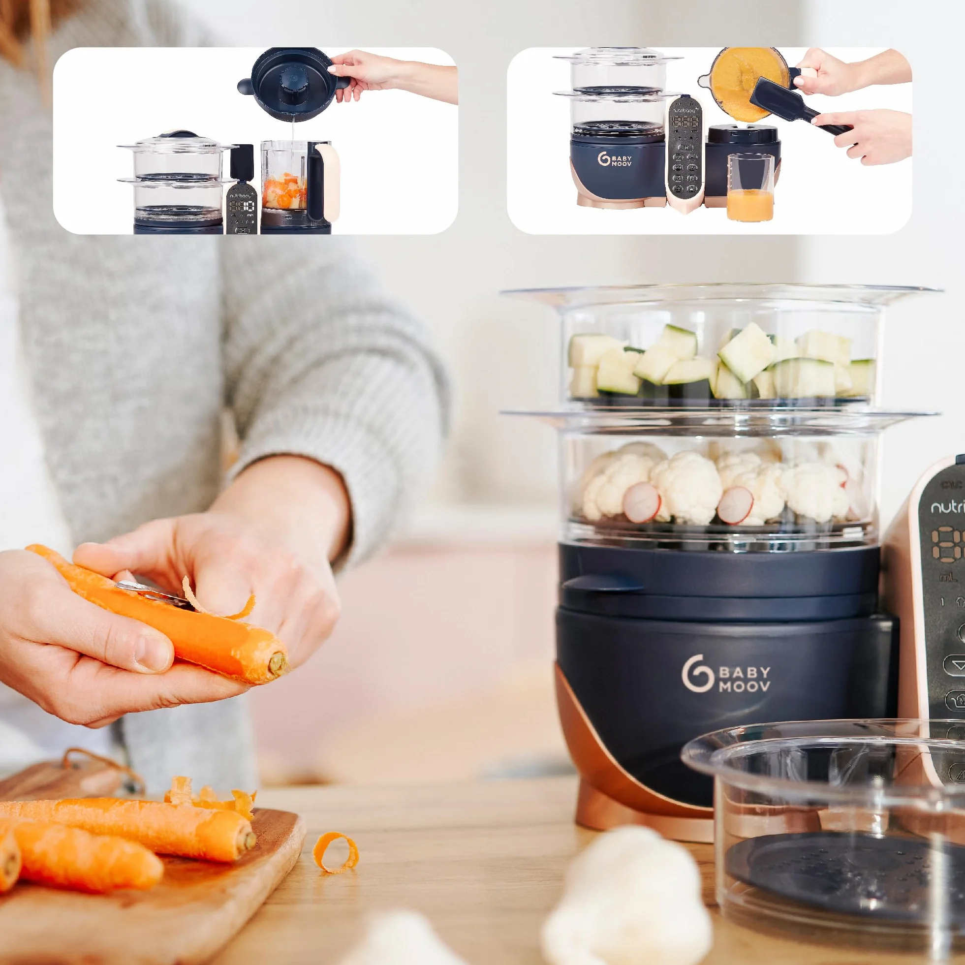 Babymoov Robot Nutribaby + XL Robots de Cuisine