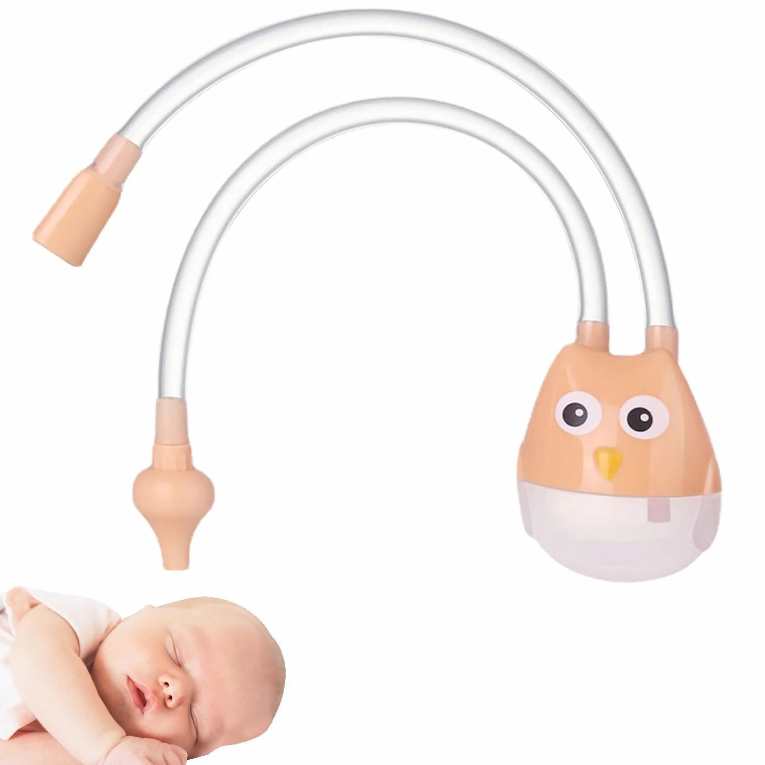 Aspiration Nasale pour Nourrissons et Tout-Petits - Mouche-Bébé Manuel Soulagement Congestion