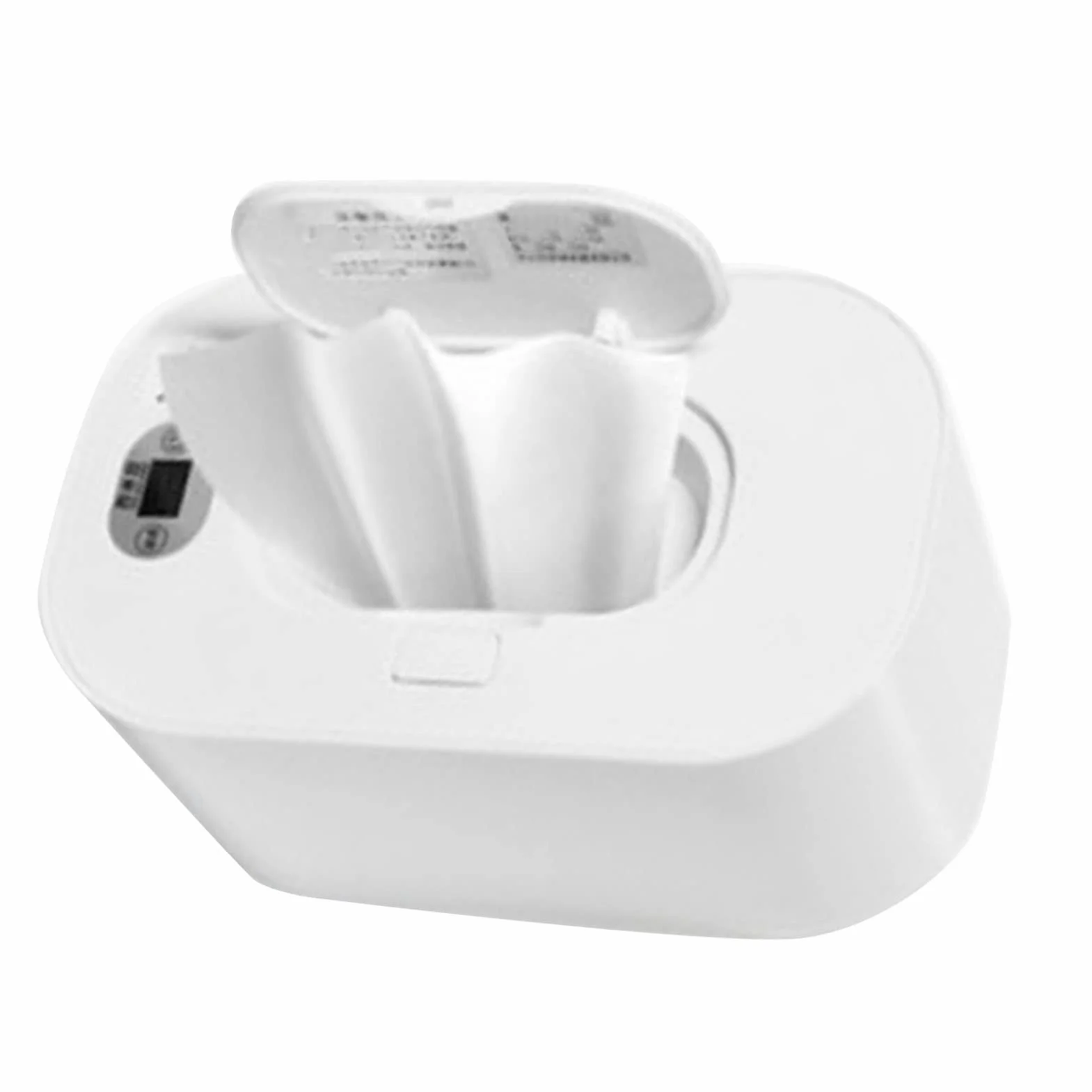 Chauffe-Lingettes pour bébé, Distributeur de Lingettes à Eau, Réchauffage Rapide et Uniforme