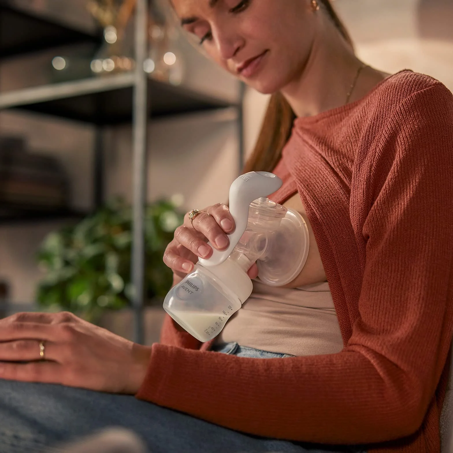 Philips Avent Tire-lait manuel sans BPA SCF430/01 coussin silicone souple