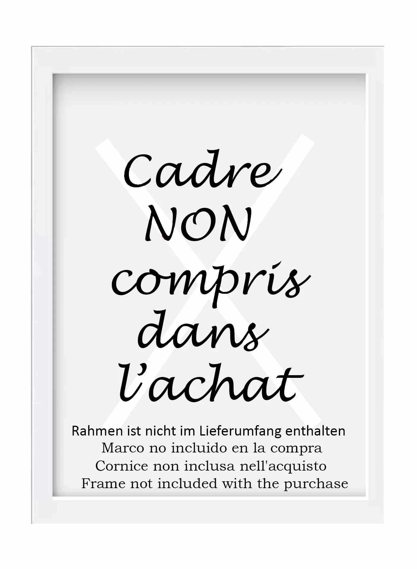 Originalys Le Petit Prince Affiche décorative A4 pour chambre d'enfant
