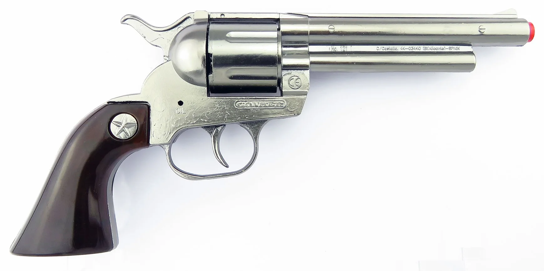 Gonher Revolver Cowboy 12 Coups Couleur Mat