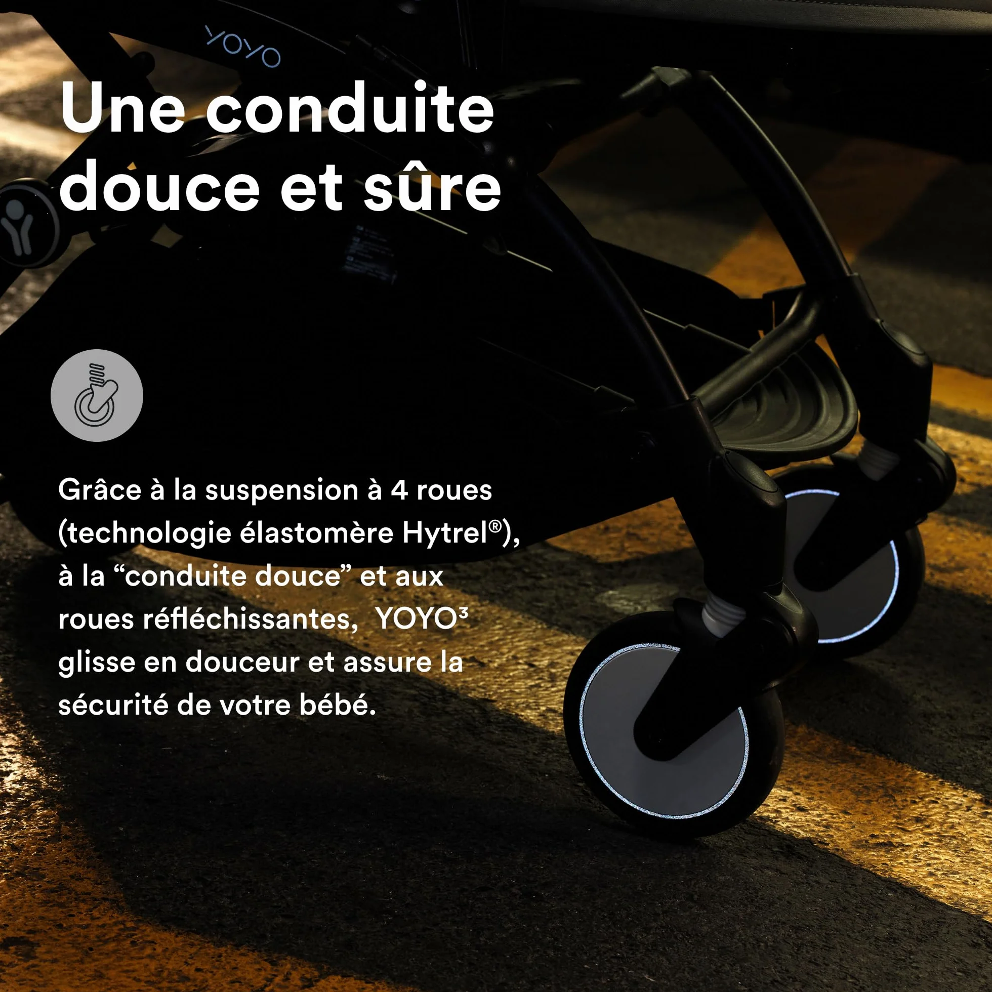 Stokke YOYO Black Frame 6+ Color Pack Olive