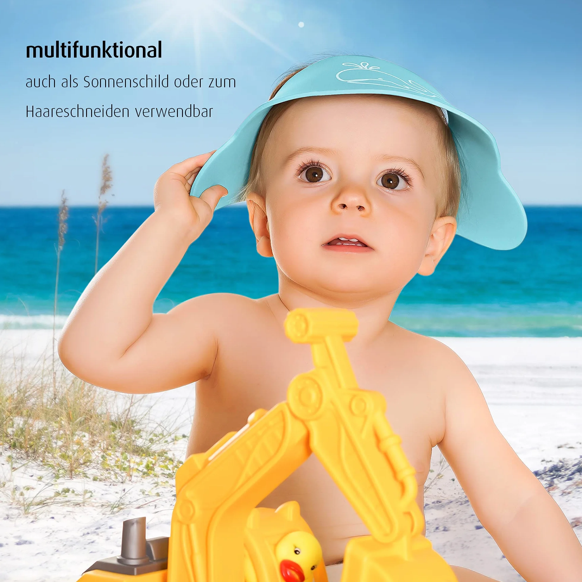 reer MyHappyBath Cap Visière de protection anti-shampooing