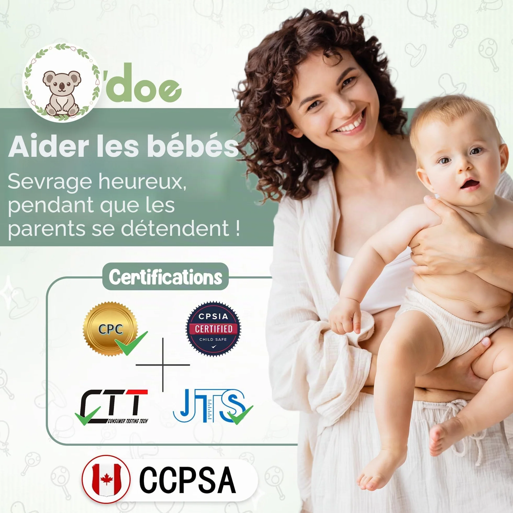 Set Repas Bébé 15 Pièces avec Bol Silicone à Ventouse, Cuillères, Tasses, Bavoirs, Assiettes