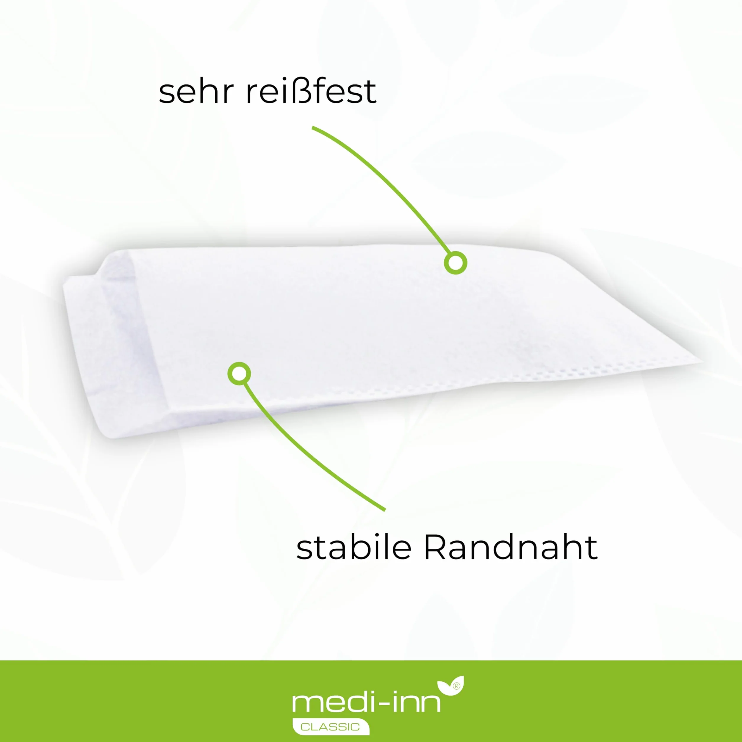 Medi-Inn Gants de Toilette Jetables Molton 100 Stück