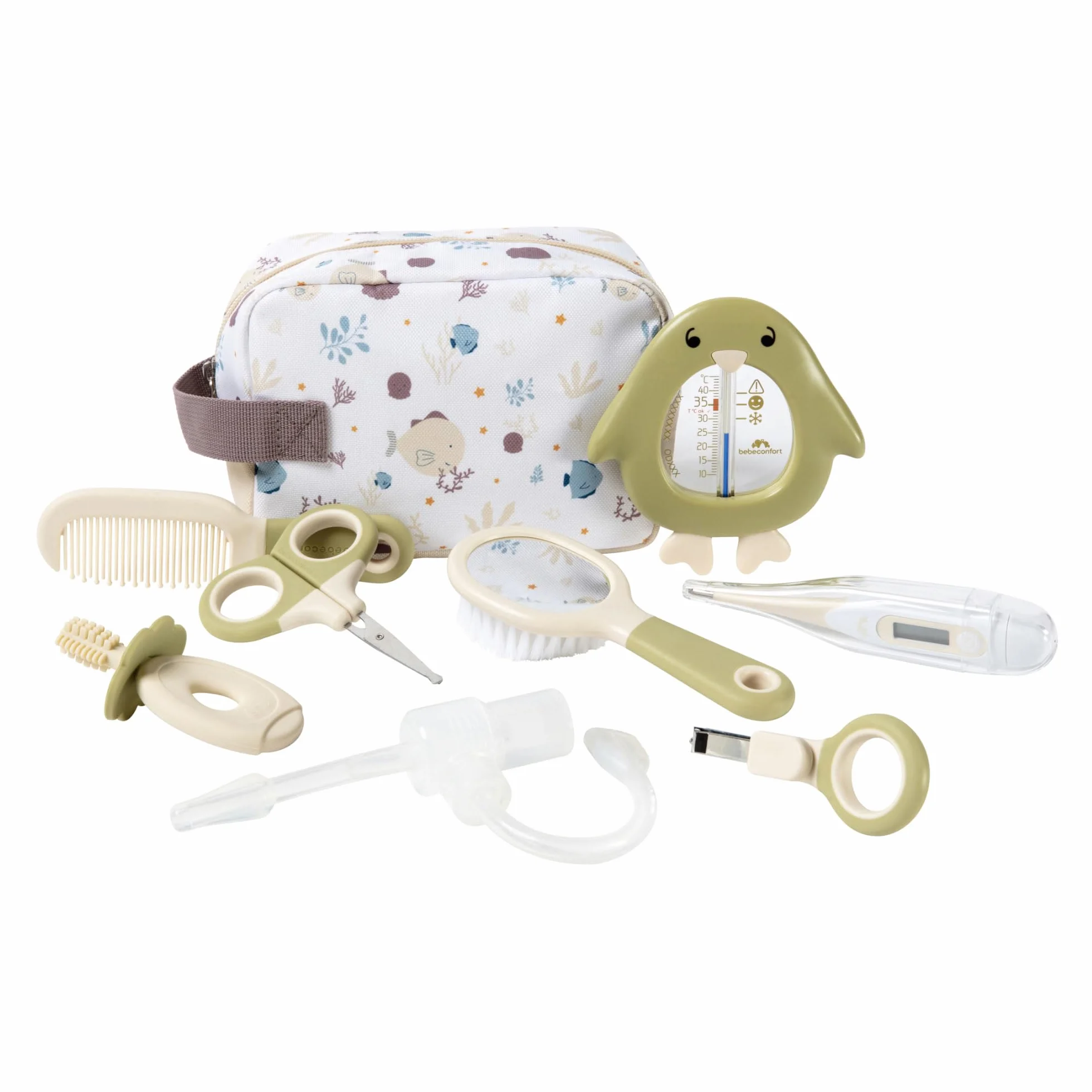 Bebeconfort Essential Care Trousse de toilette bébé kit de soins Under the Sea