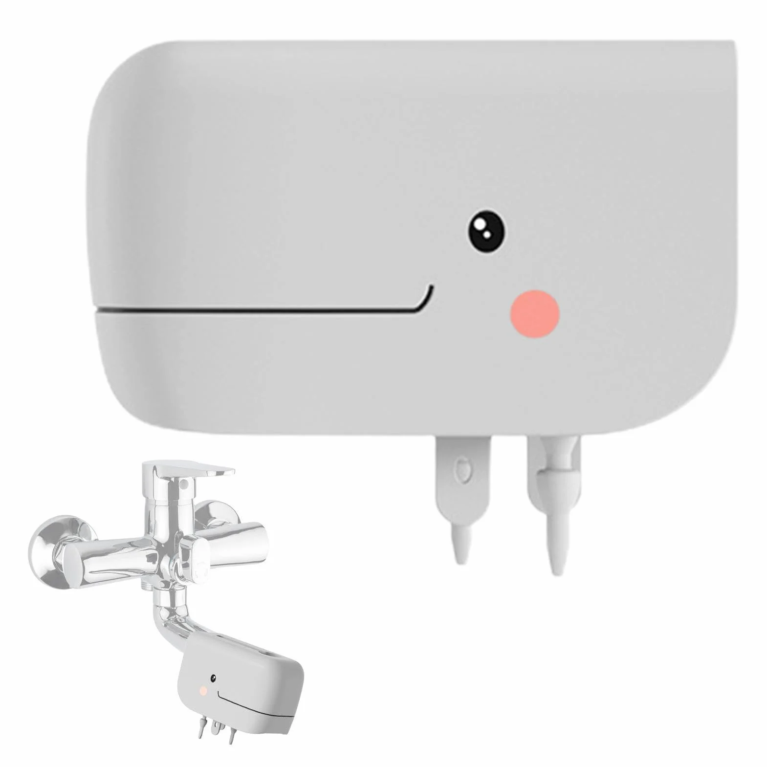 Housse de robinet de baignoire en silicone mignonne protection sécurité enfants