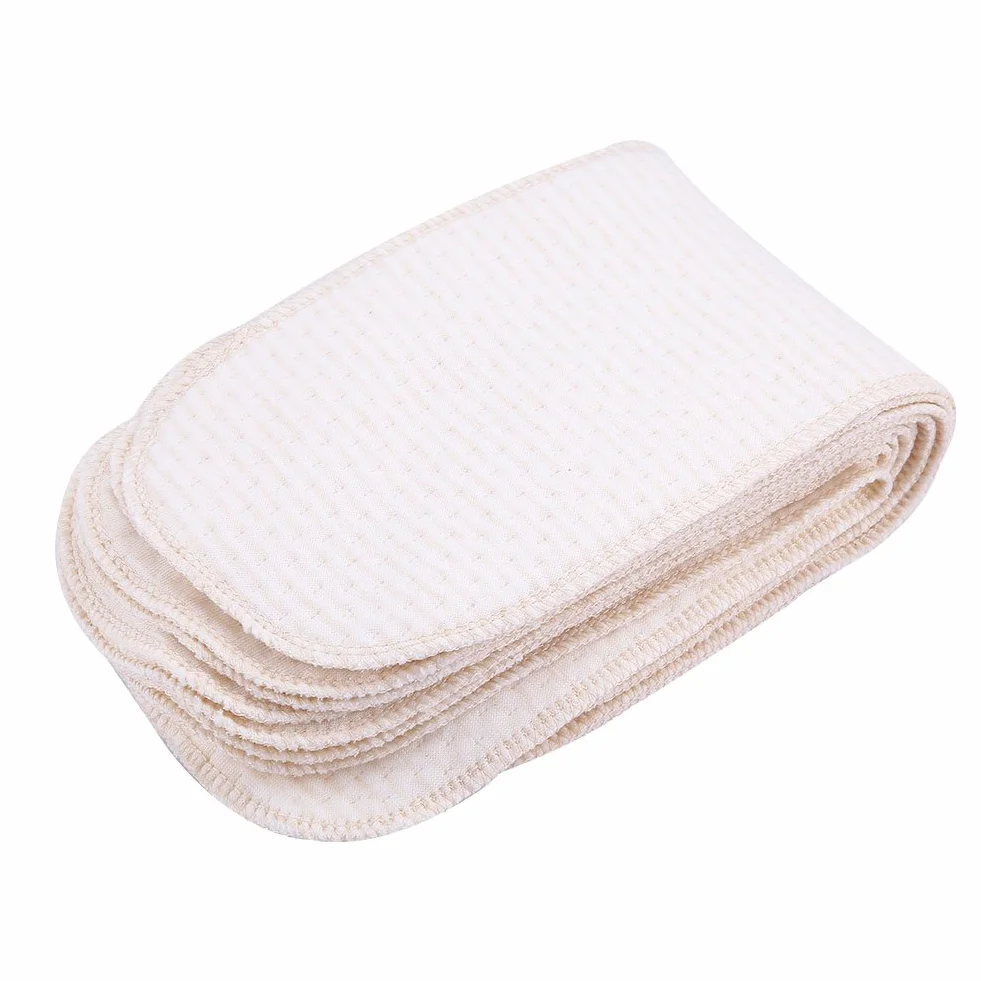 Insert Couche Lavable 10 pièces Coton Réutilisable pour Bébé