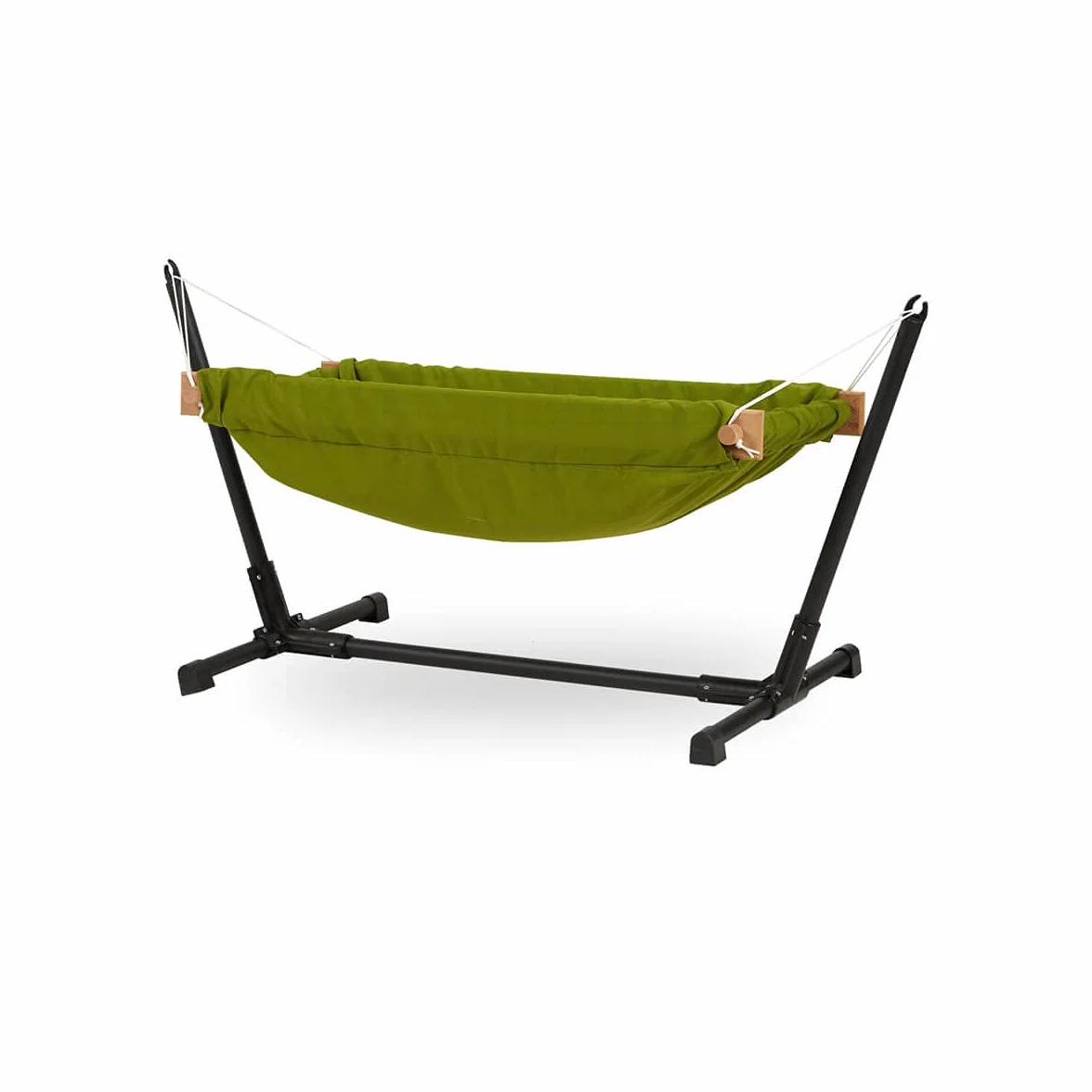 Hamac pour bébé en bois avec support 100 % coton Cribs de voyage