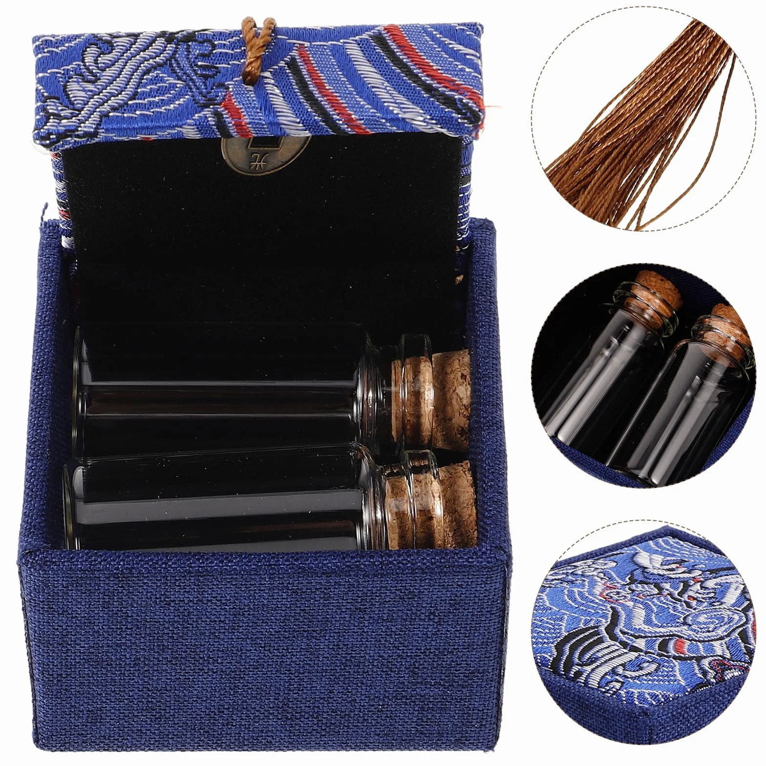 Amosfun Boîte À Souvenirs Bébé Coffret Conservation Cordon Ombilical Cheveux Fœtaux Dents De Lait Matériau Alimentaire