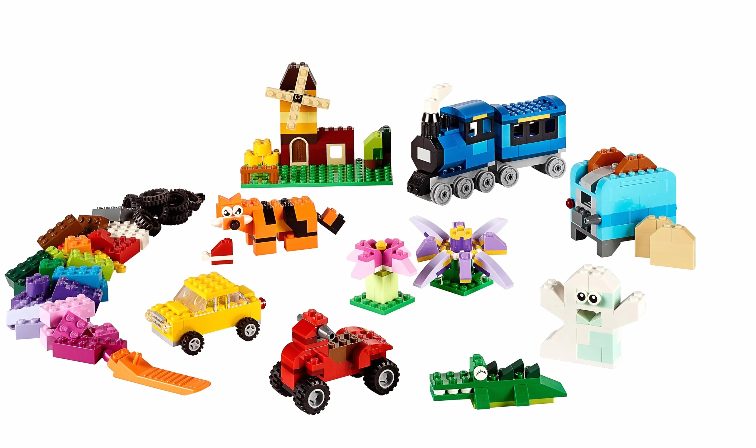 LEGO Classic 10696 La Boîte de Briques Créatives, Jouet de Construction avec Rangement, Enfants 4 Ans