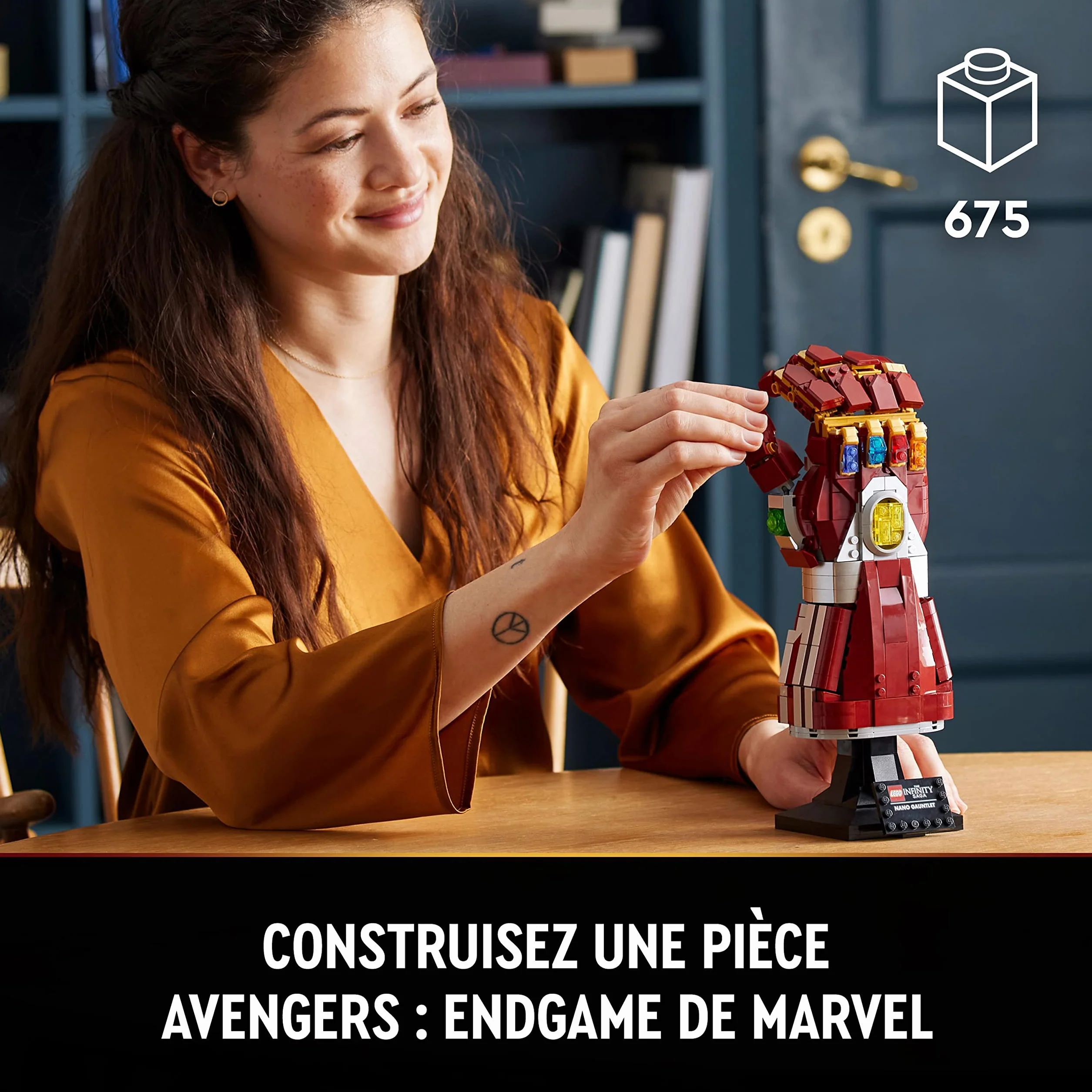 LEGO Marvel Le Nano Gant de l’Infini 76223 Kit de Construction