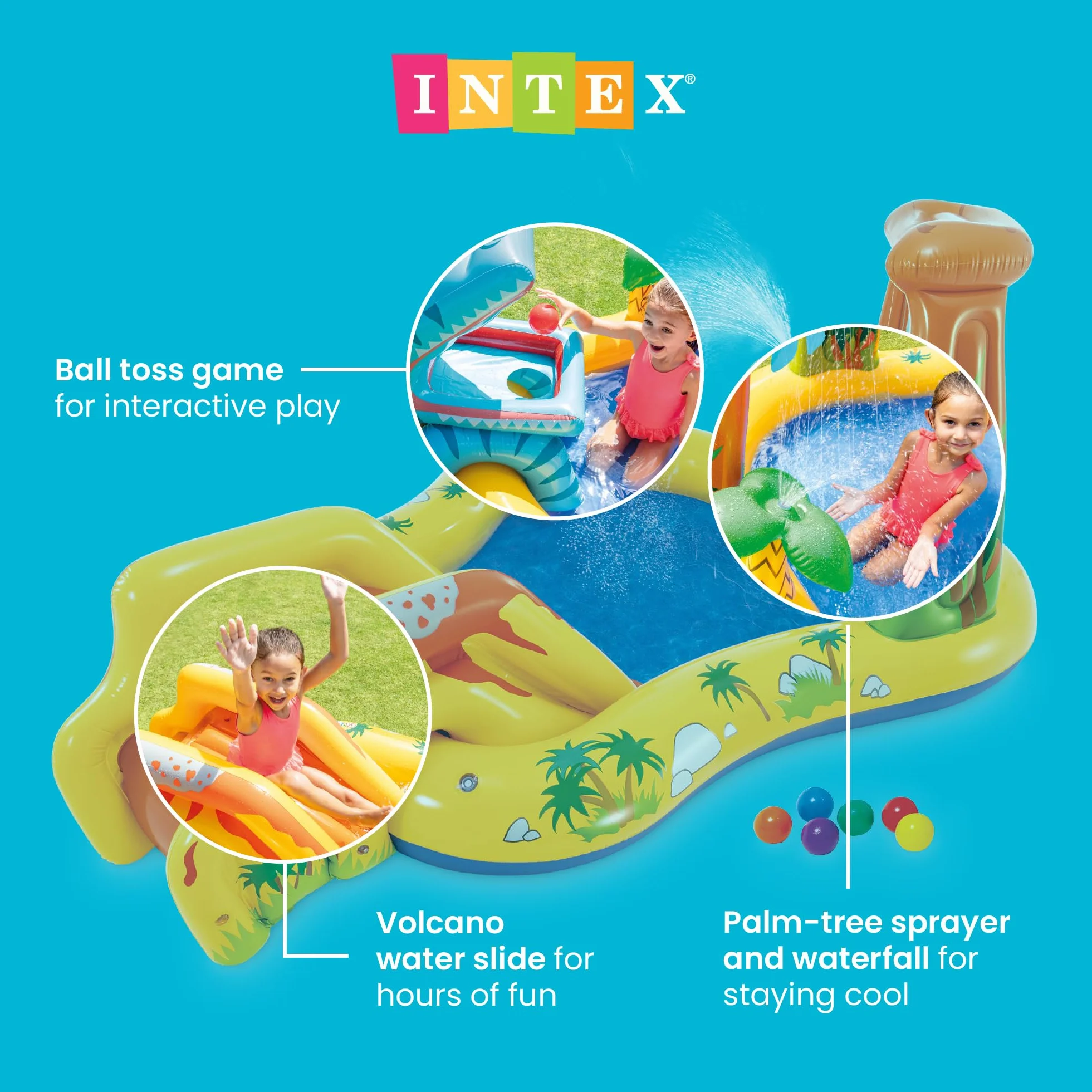 Intex Aire de Jeux Jurassic
