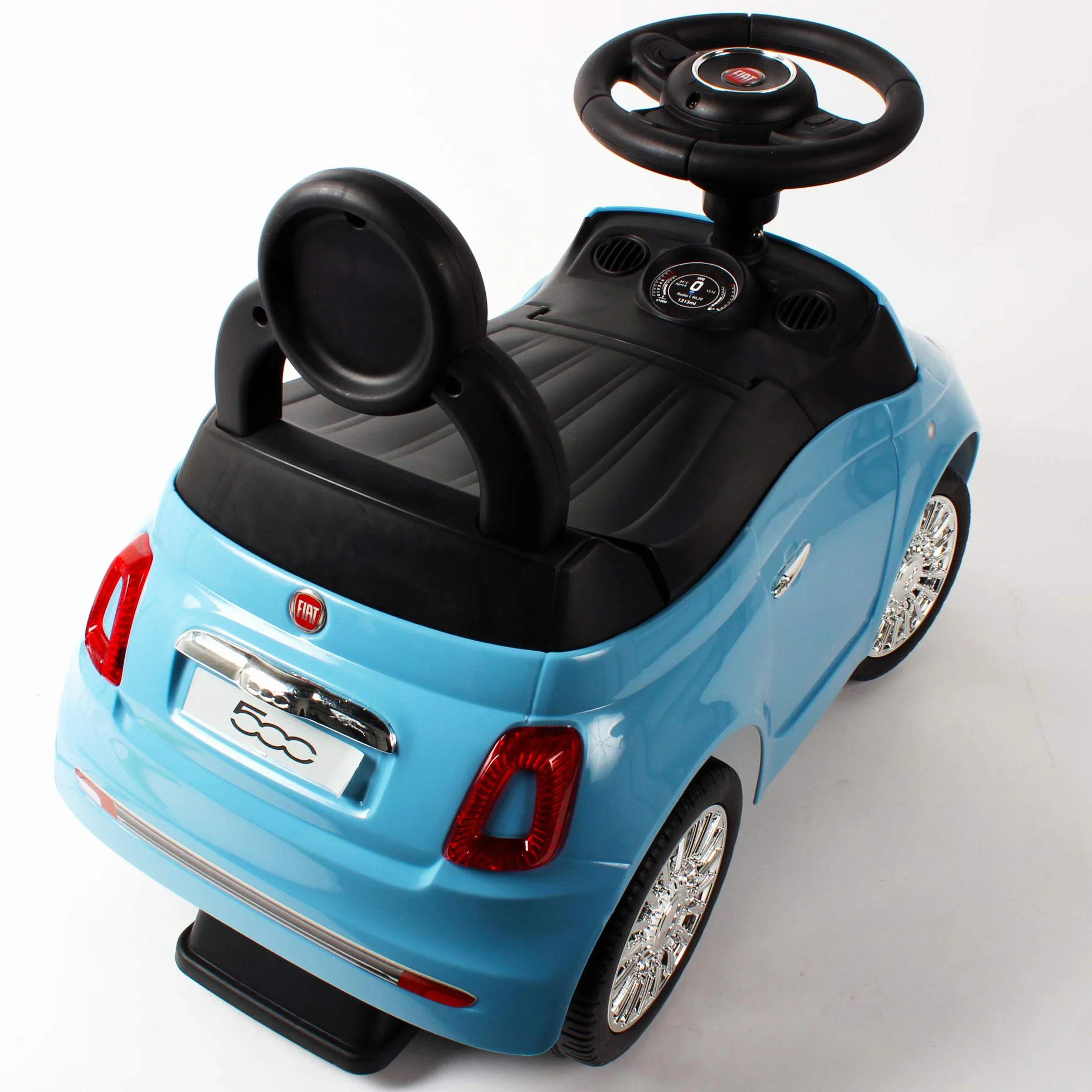 Trotteur Fiat 500 Bleu Plastique Poids Max 25 Kg 12 Mois
