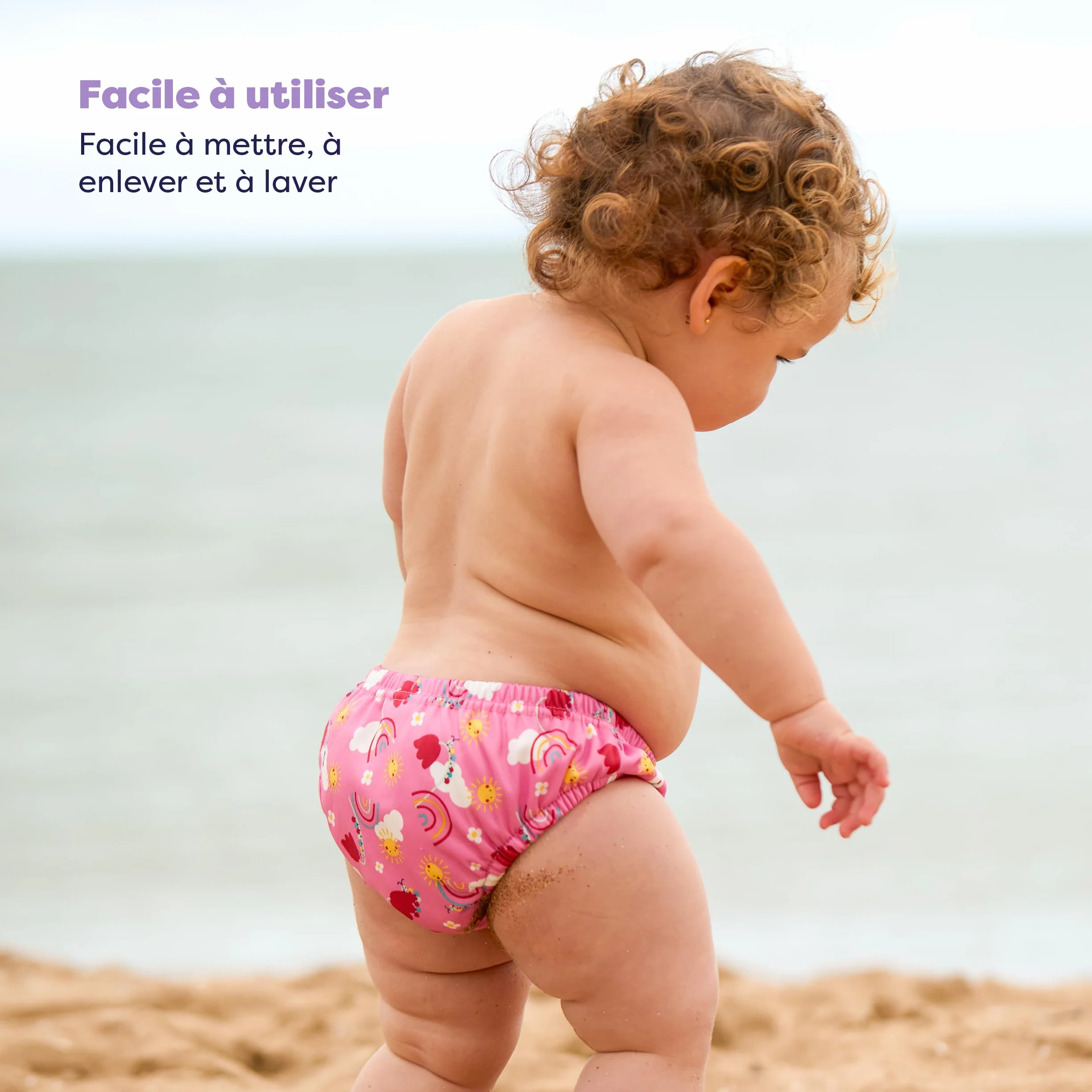 Bambino Mio Couche de bain Lavable 2-3 ans BONHEUR EN CIEL pour Bébés