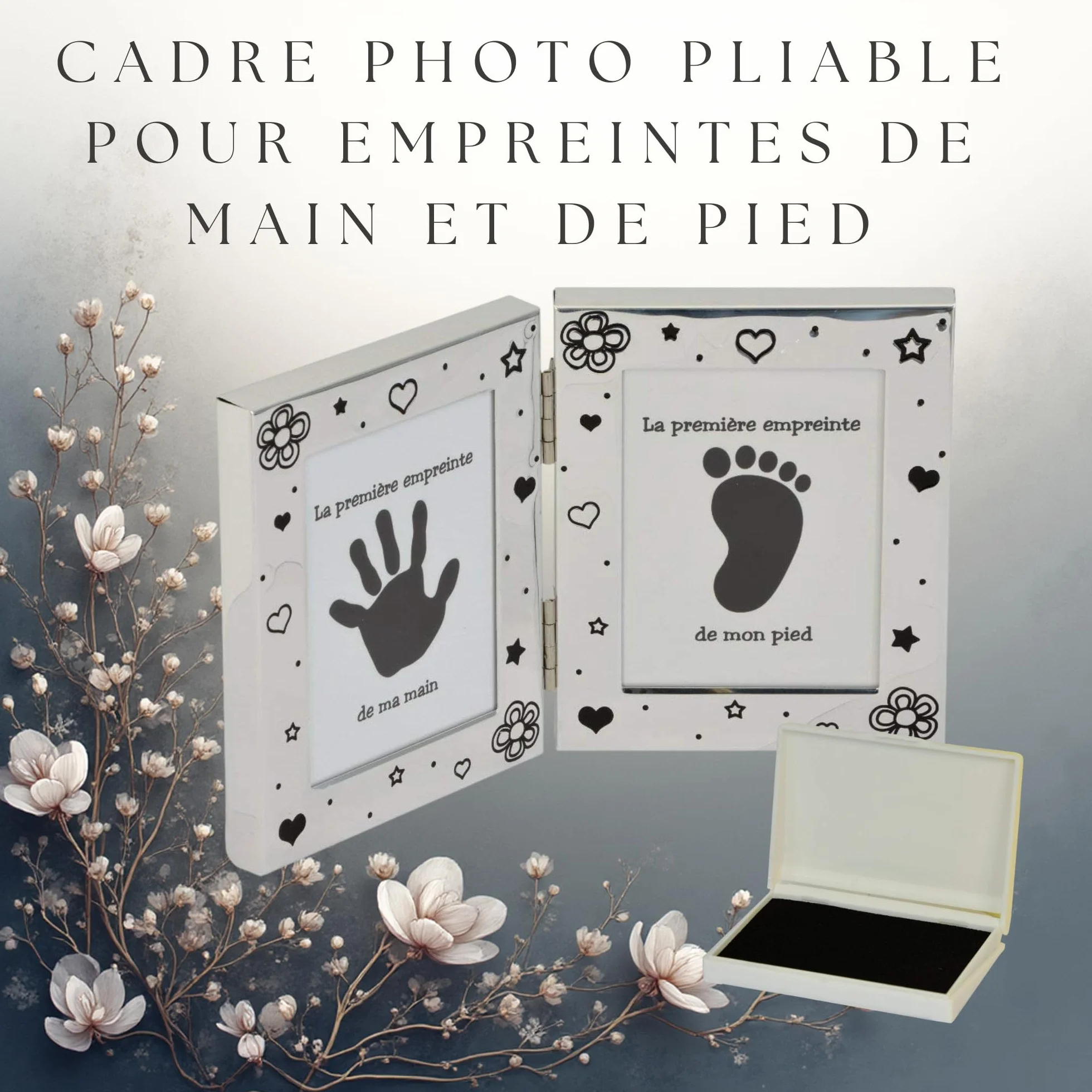 Coffret certificat de naissance pour garçons et filles