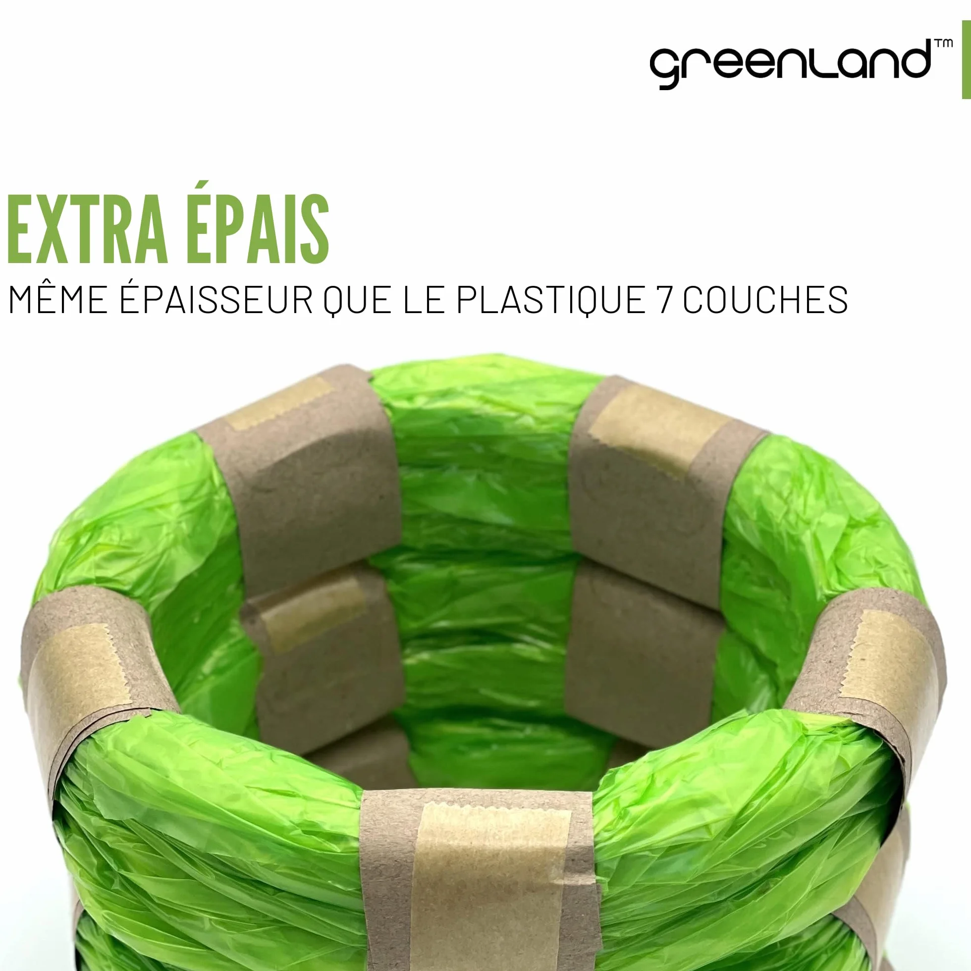 Greenland Anneaux de Recharge Tommee Tippee Twist & Click Simplee Sangenic Lot de 6