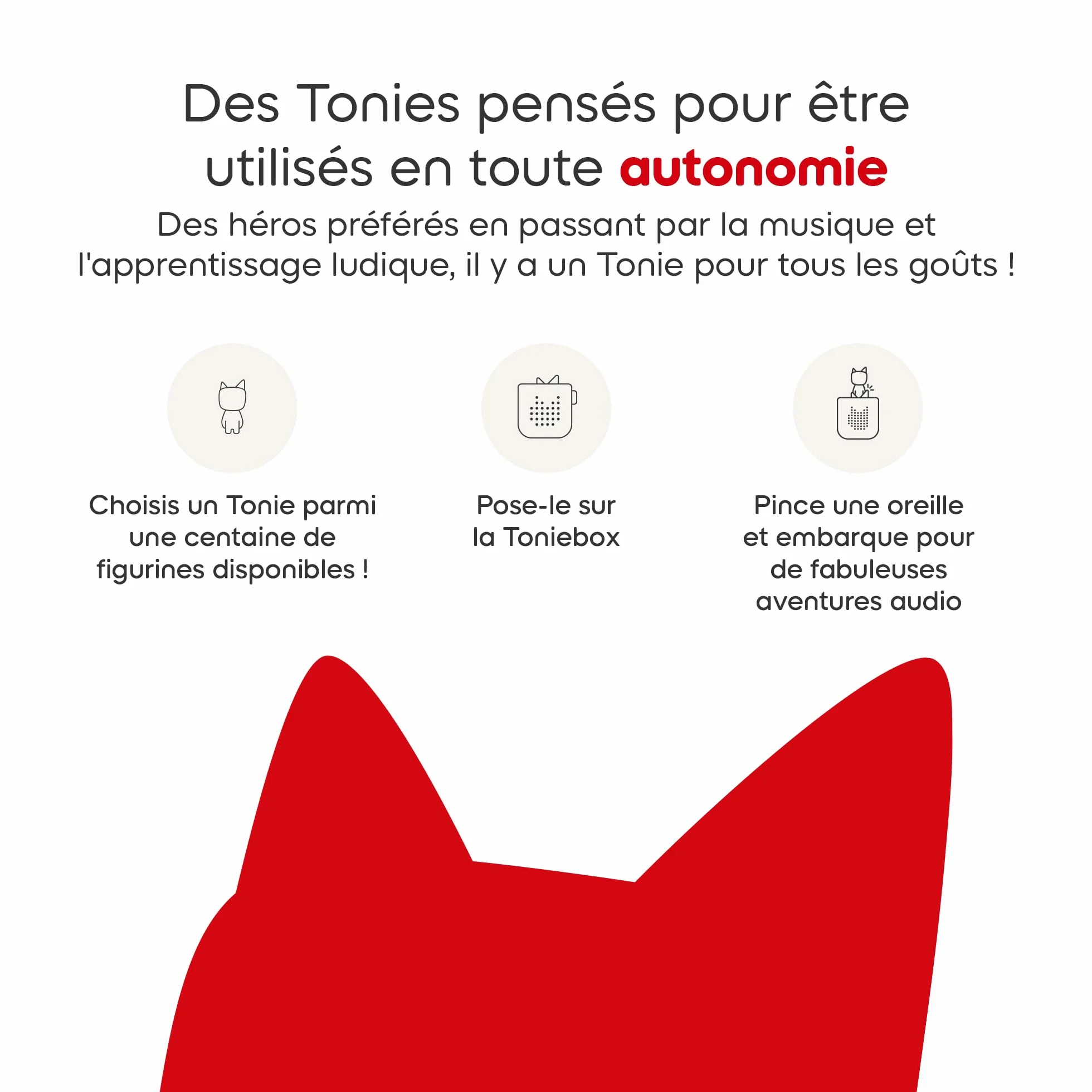 tonies Figurines Mes Premiers sous l'océan Personnages Audio pour conteuse Toniebox 2, 1 an et Plus