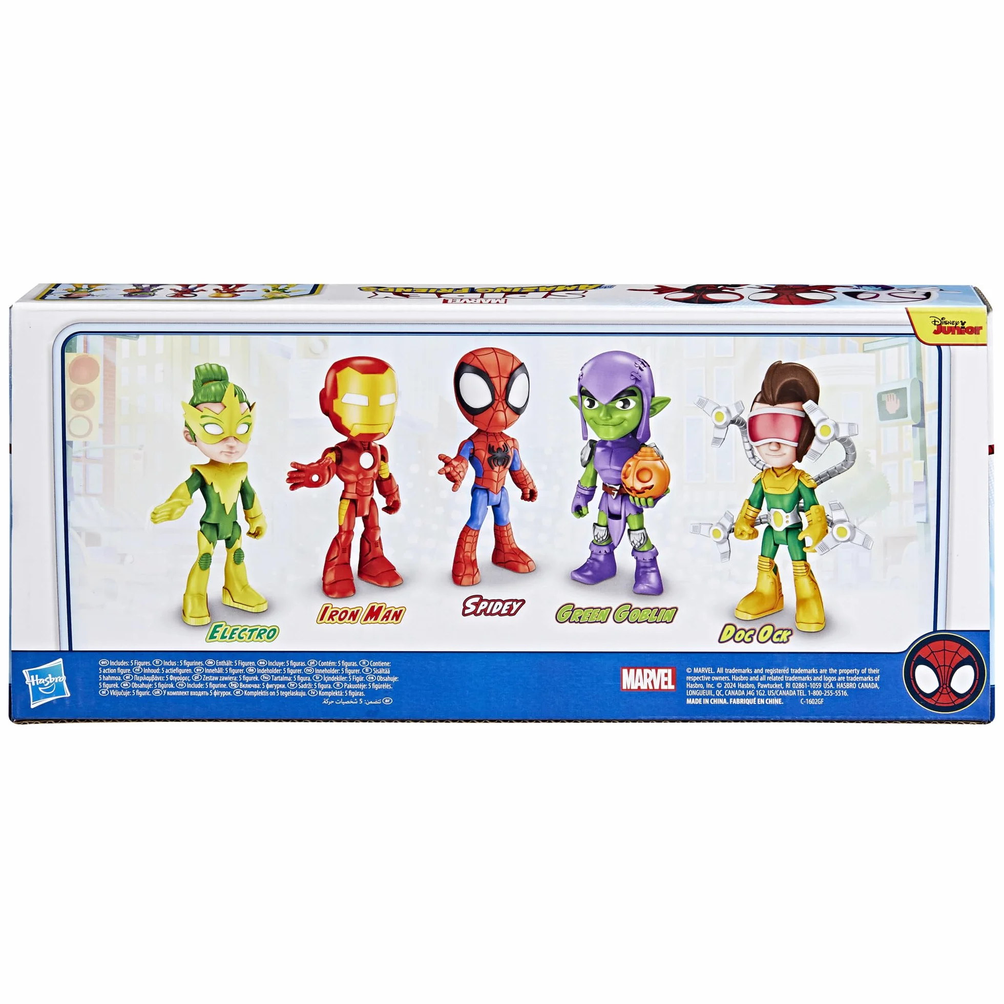 Spidey and His Amazing Friends Hasbro Marvel Variété N Foes PK