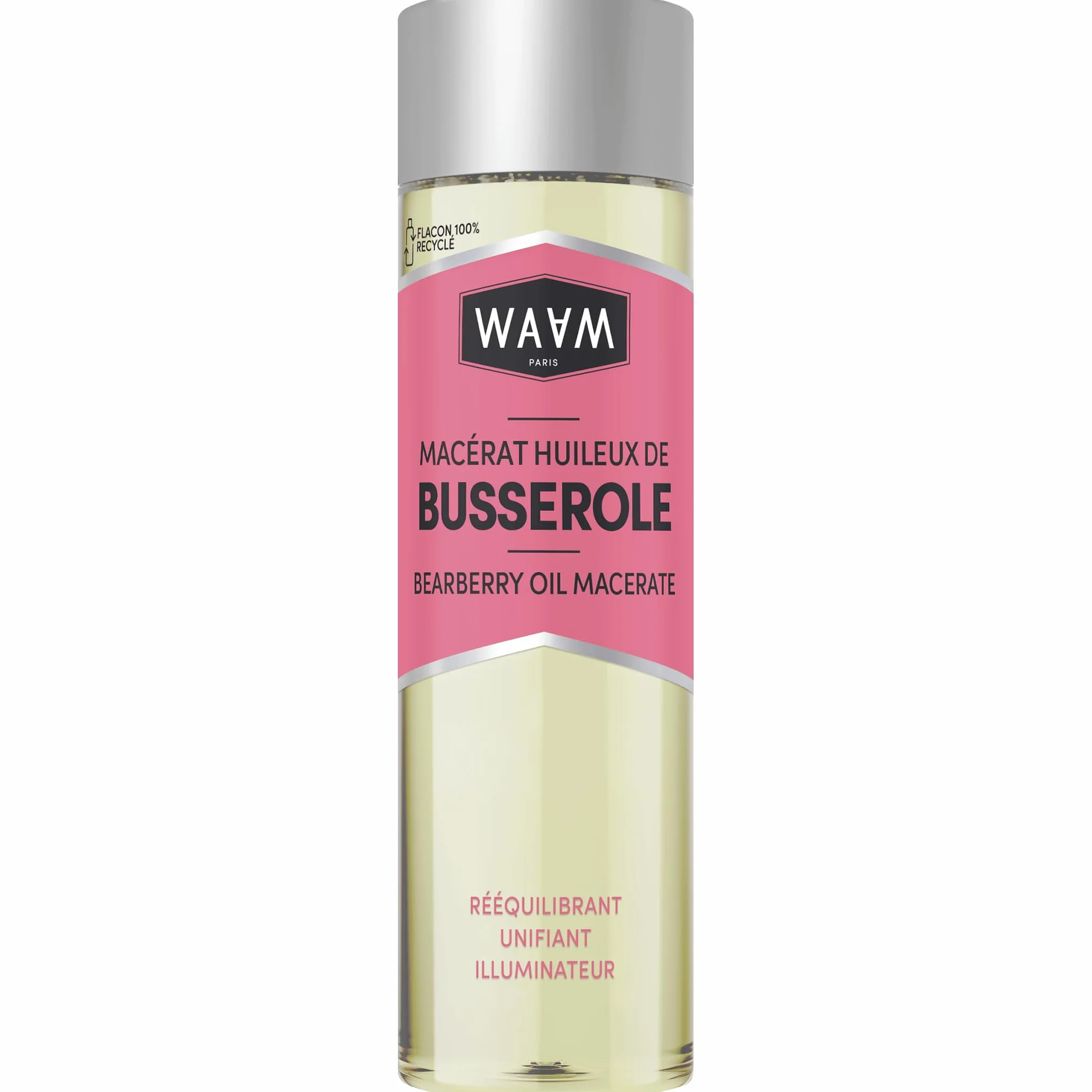 WAAM Cosmetics Huile végétale de Busserole 100% pure naturelle macération à froid anti-tache 75ml