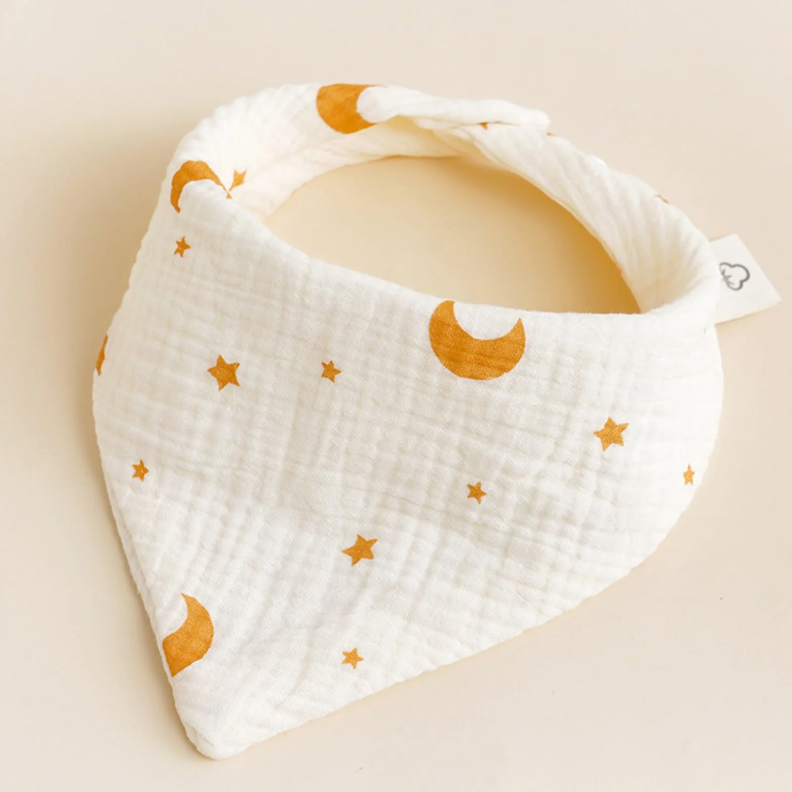 Bavoirs Bébé Doux Tissu Respirant Anti-Régurgitation Super Absorbant Unisexe