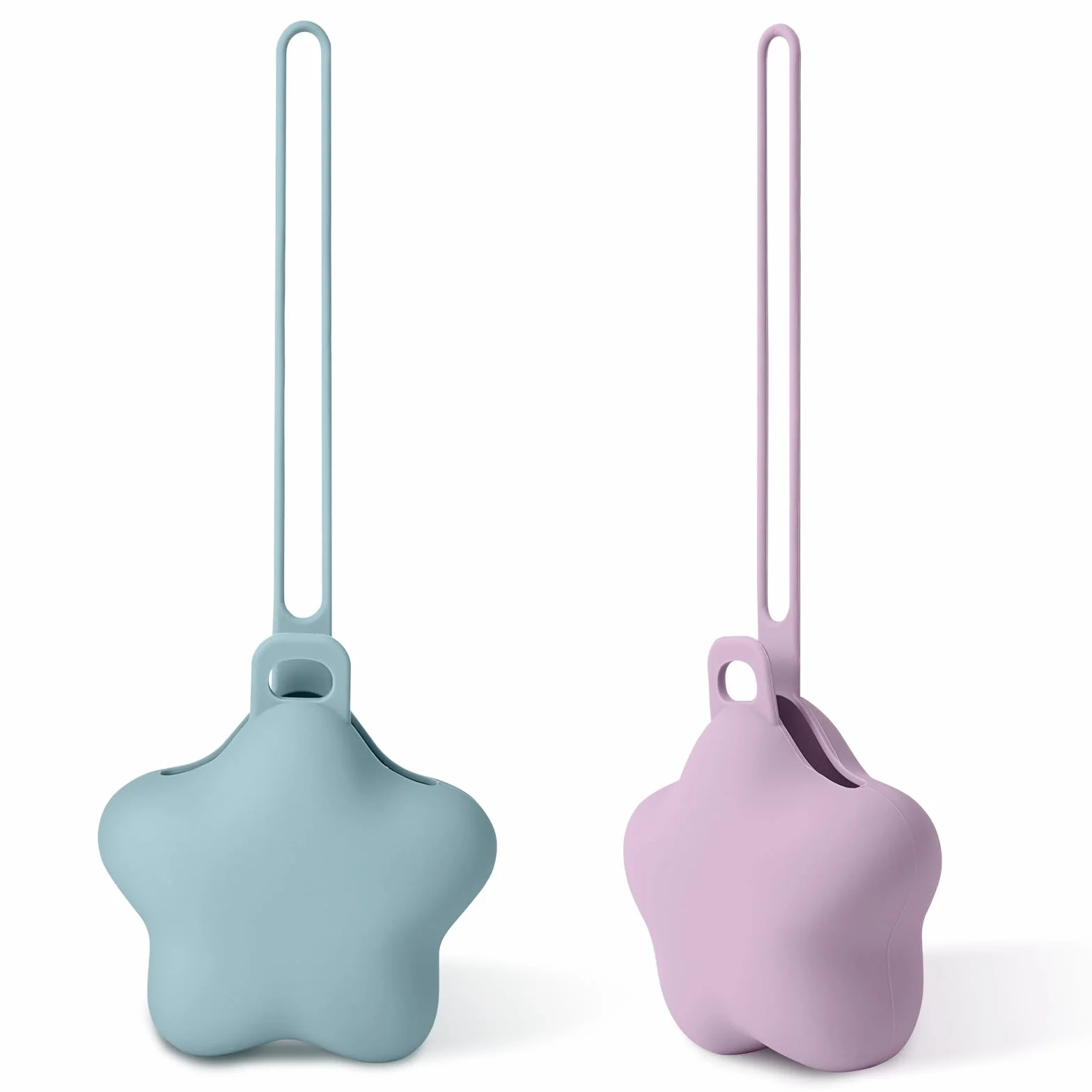 Boîte à sucette en silicone 2 Pcs, imperméable portable pour bébé