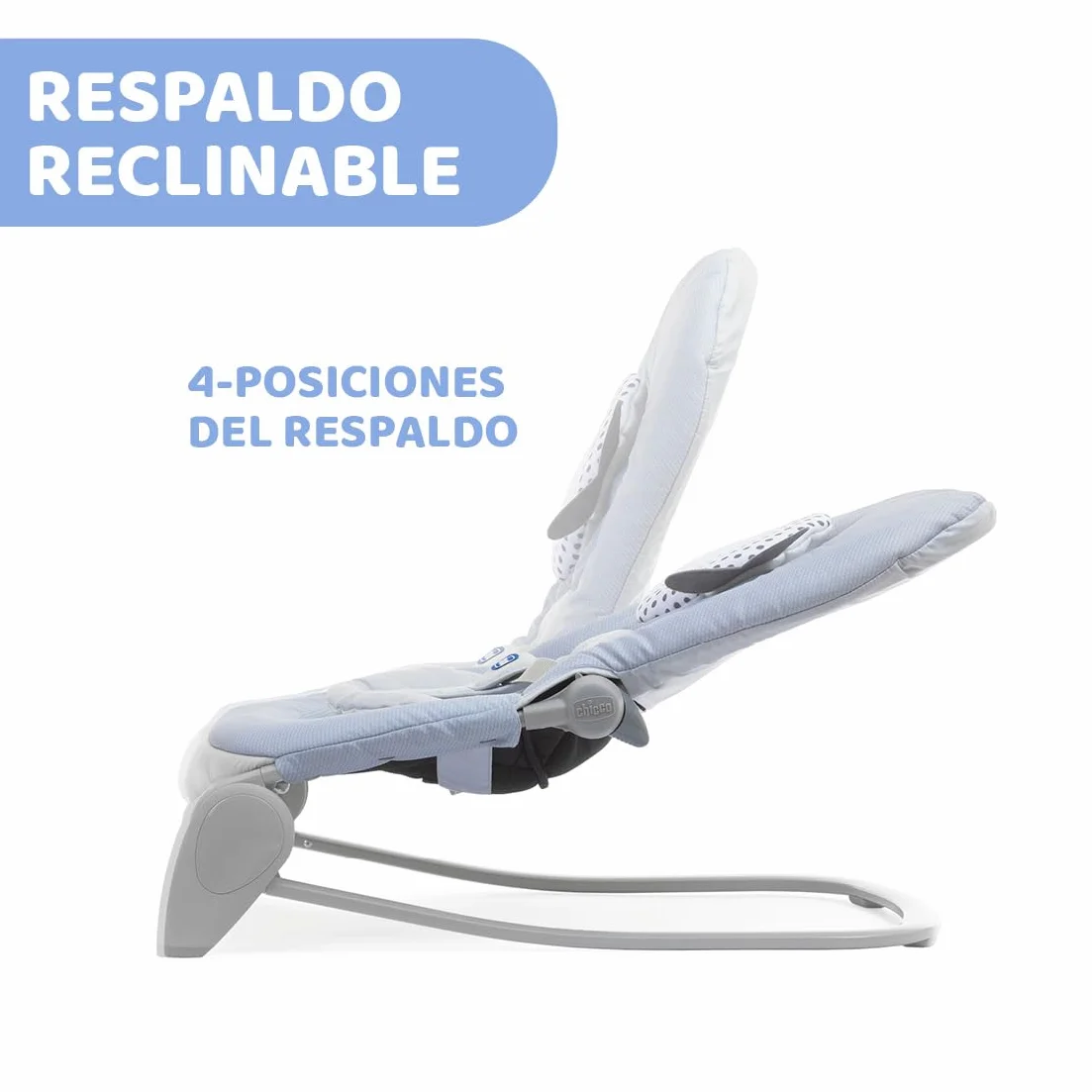 Chicco Balloon Transat Évolutif Bébé Enfant Chaise Bascule Fauteuil Dossier Inclinable Pliage Compact Jouet Électronique Interactif Lumières Sons Naissance 18 kg