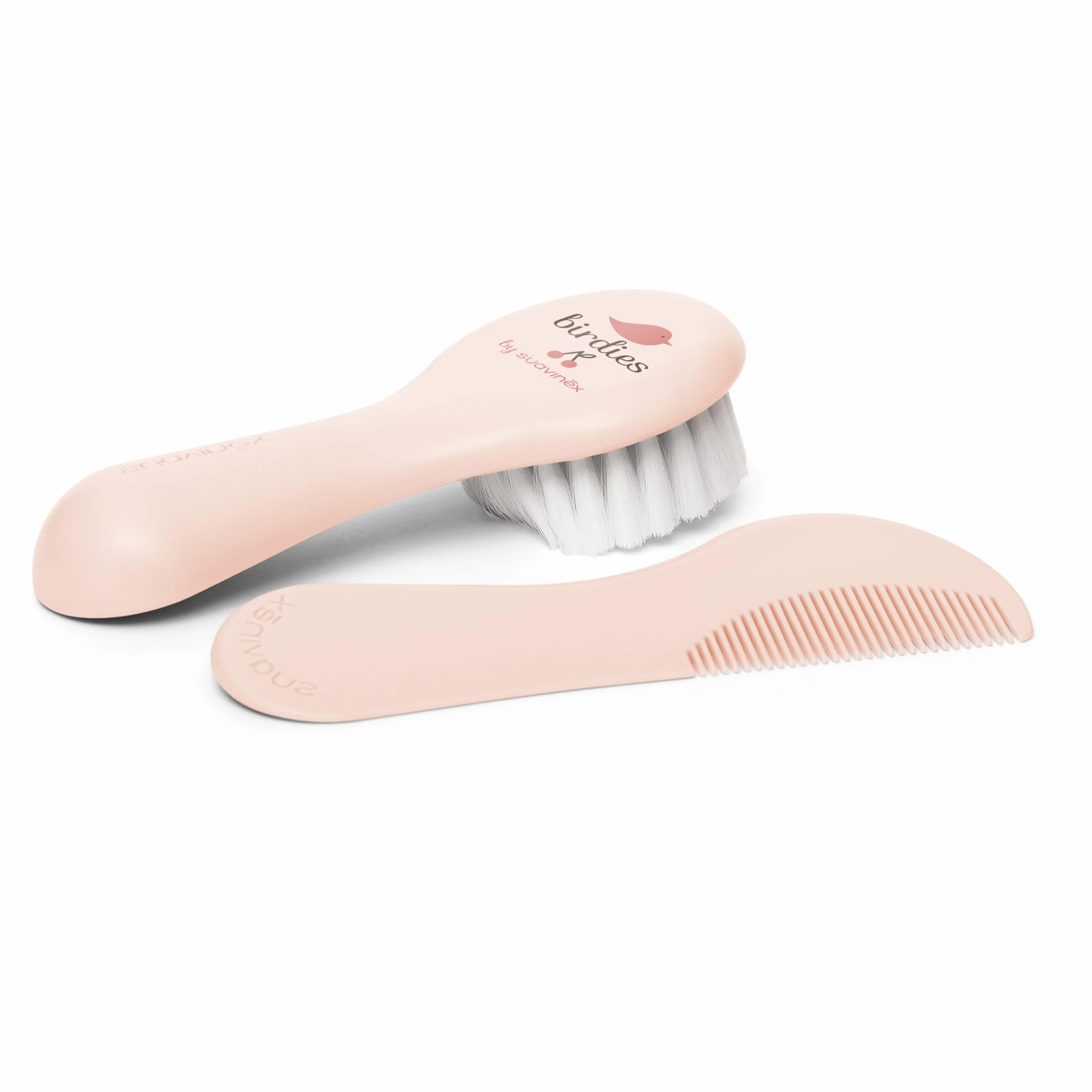 Suavinex Trousse de Soin Bébé Set Manucure 6 Pièces Rose