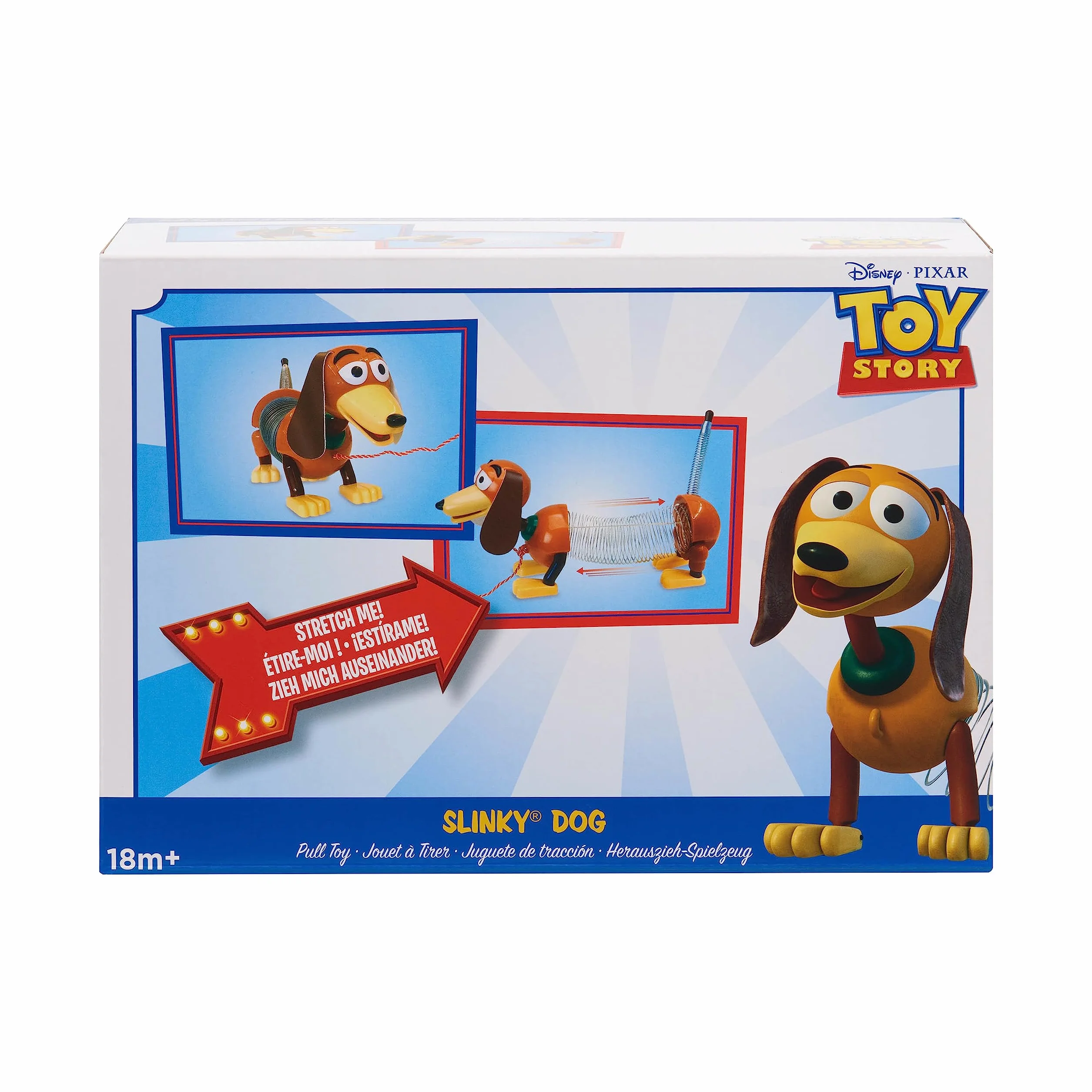 Disney Pixar Toy Story Zig-zag Spring Toy for Kids 18 Months+
