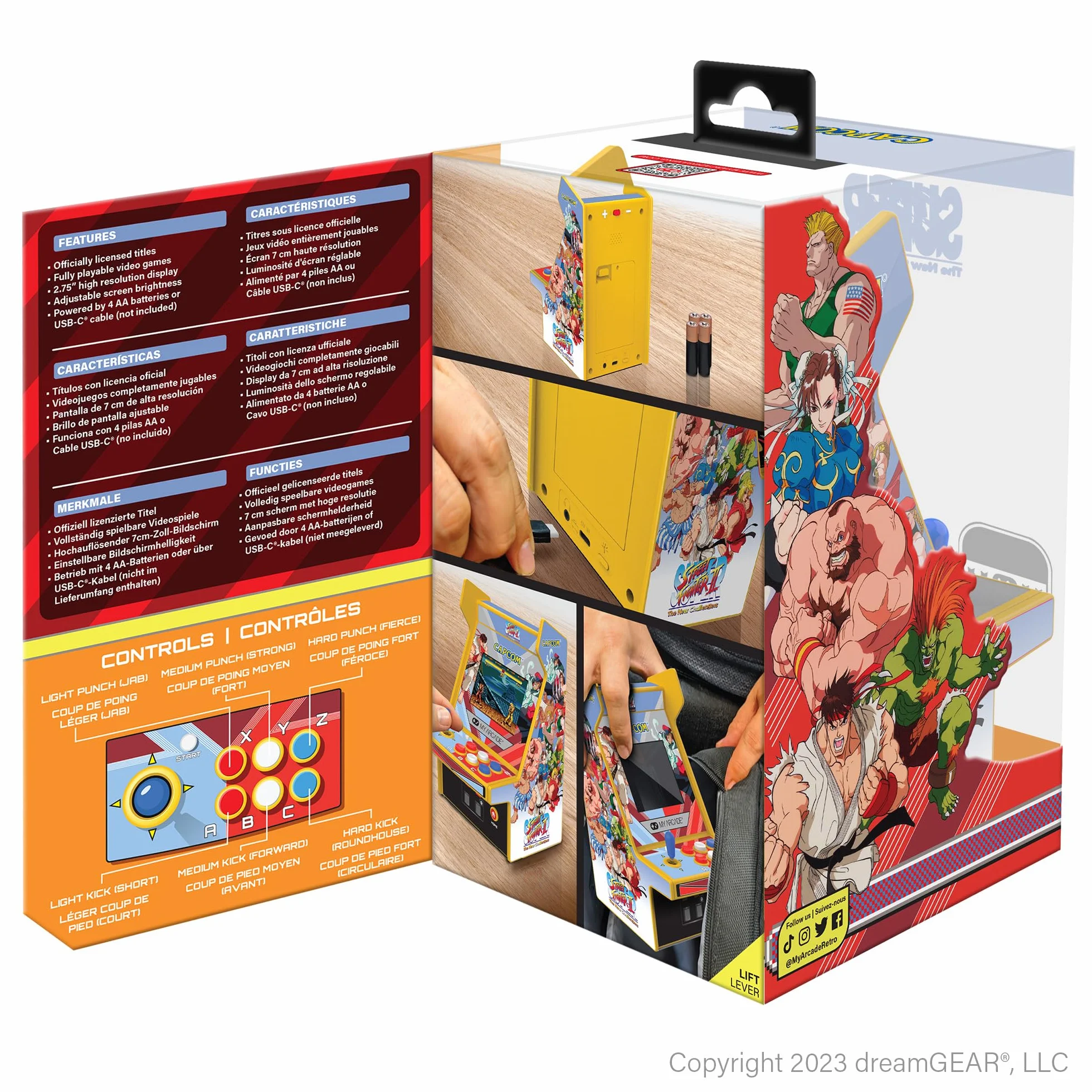 Micro Player Pro 6,7" Super Street Fighter II