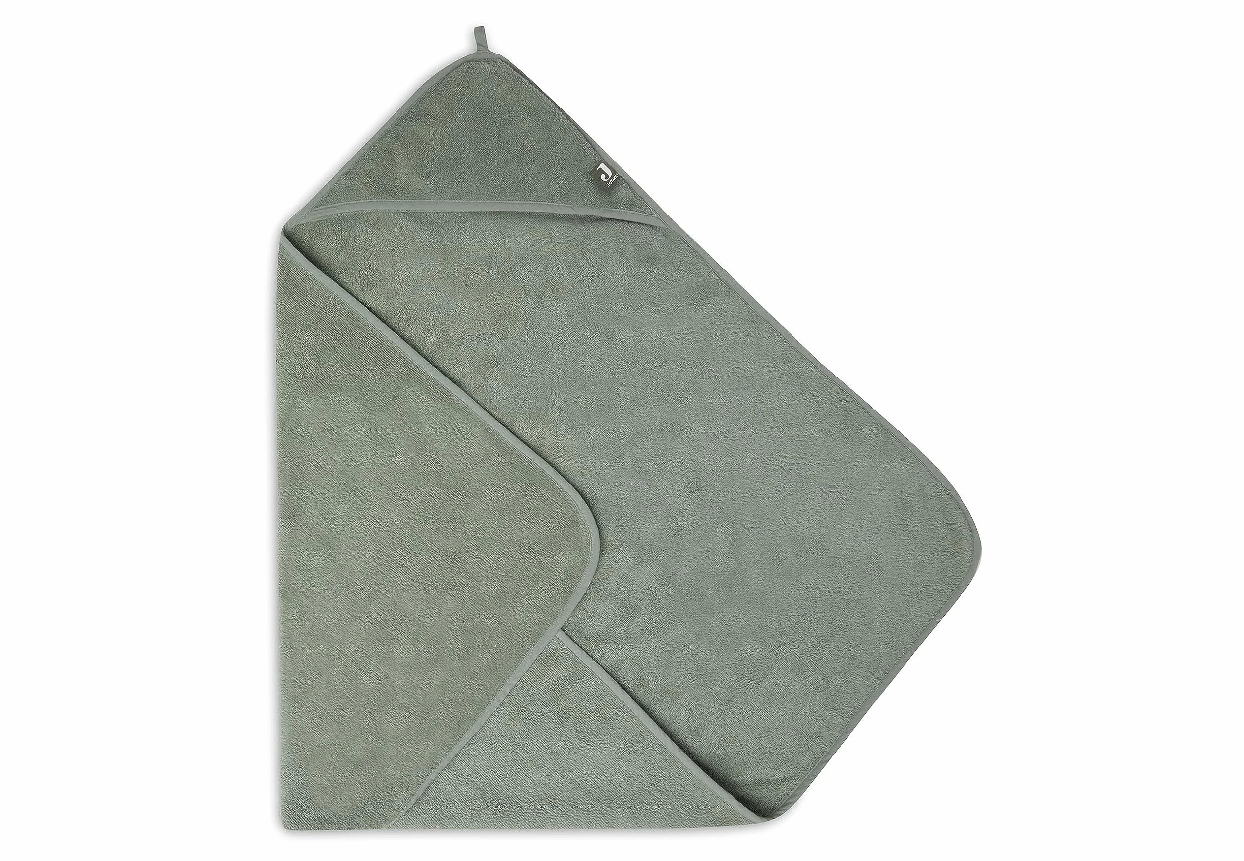Jollein Cape de Bain Terry 75x75 cm Vert Cendré