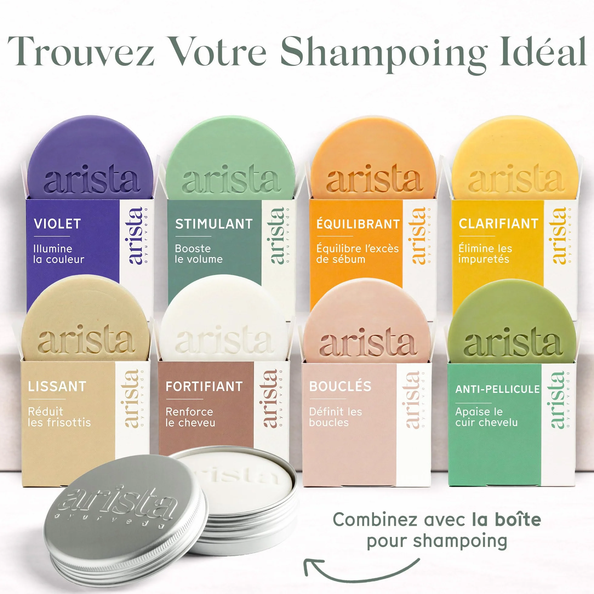 Shampoing Solide Romarin & Biotine, Shampoing Volume Cheveux Fins et Plats, Apporte Volume et Légèreté, Favorise la Croissance, Sans Paraben, Sans Silicone, Sans Sulfate, Vegan (80 g)