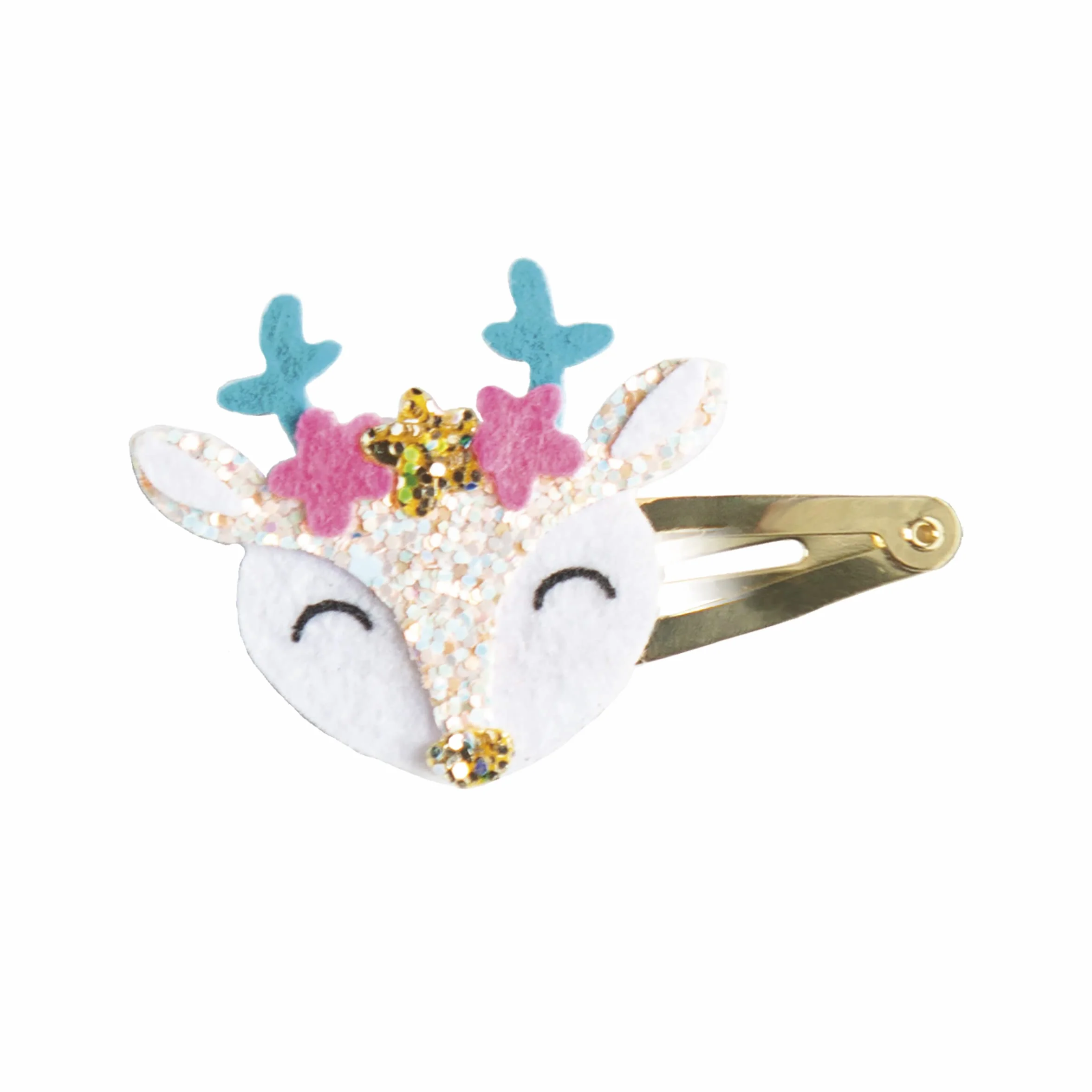 Janod Coffret 6 Barrettes à Créer Animaux Pailletés Les Ateliers Bijoux Kit Loisir Créatif Enfant Dès 6 ans