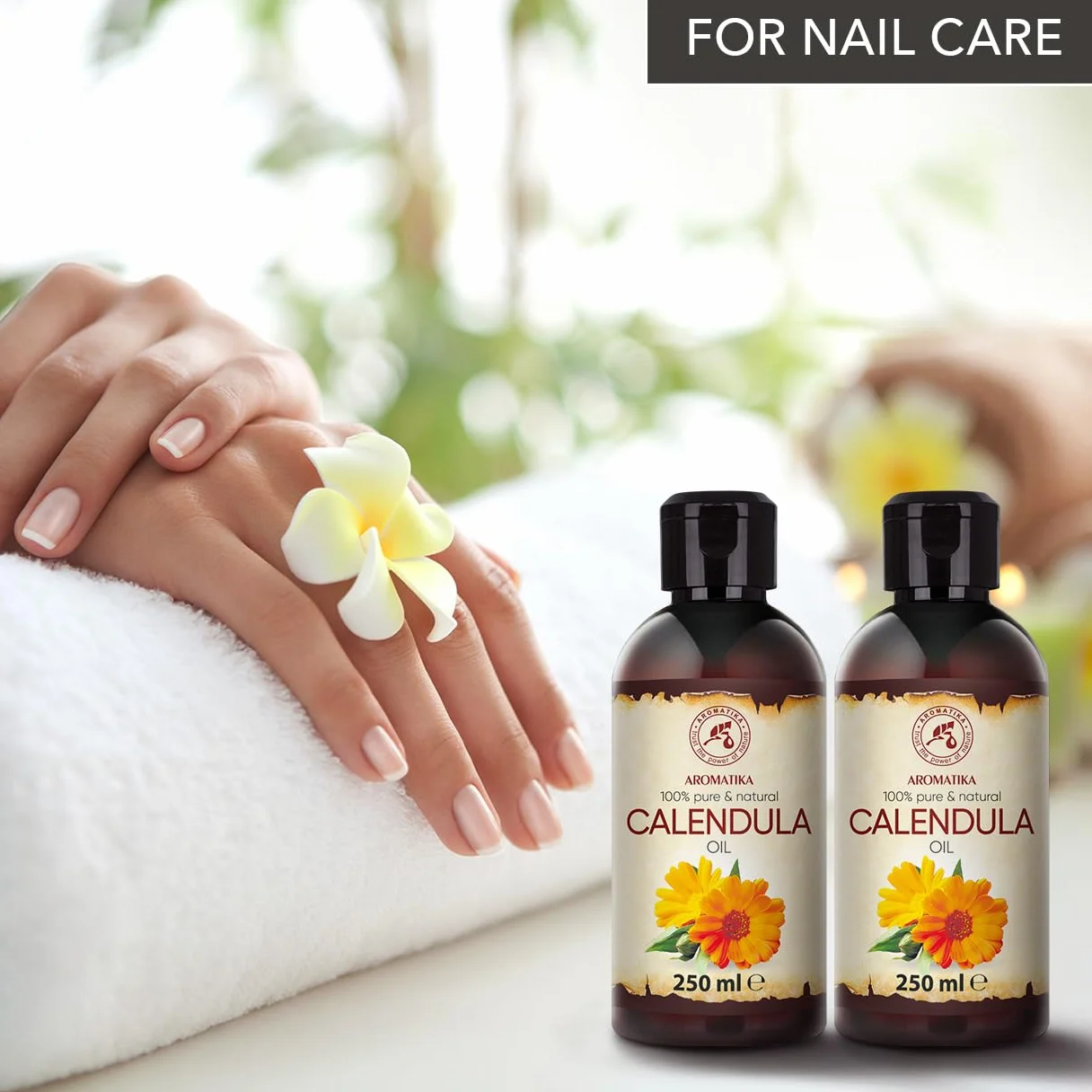 Huile de Calendula 2x250ml - Calendula Officinalis - Huile de Base Corporelle