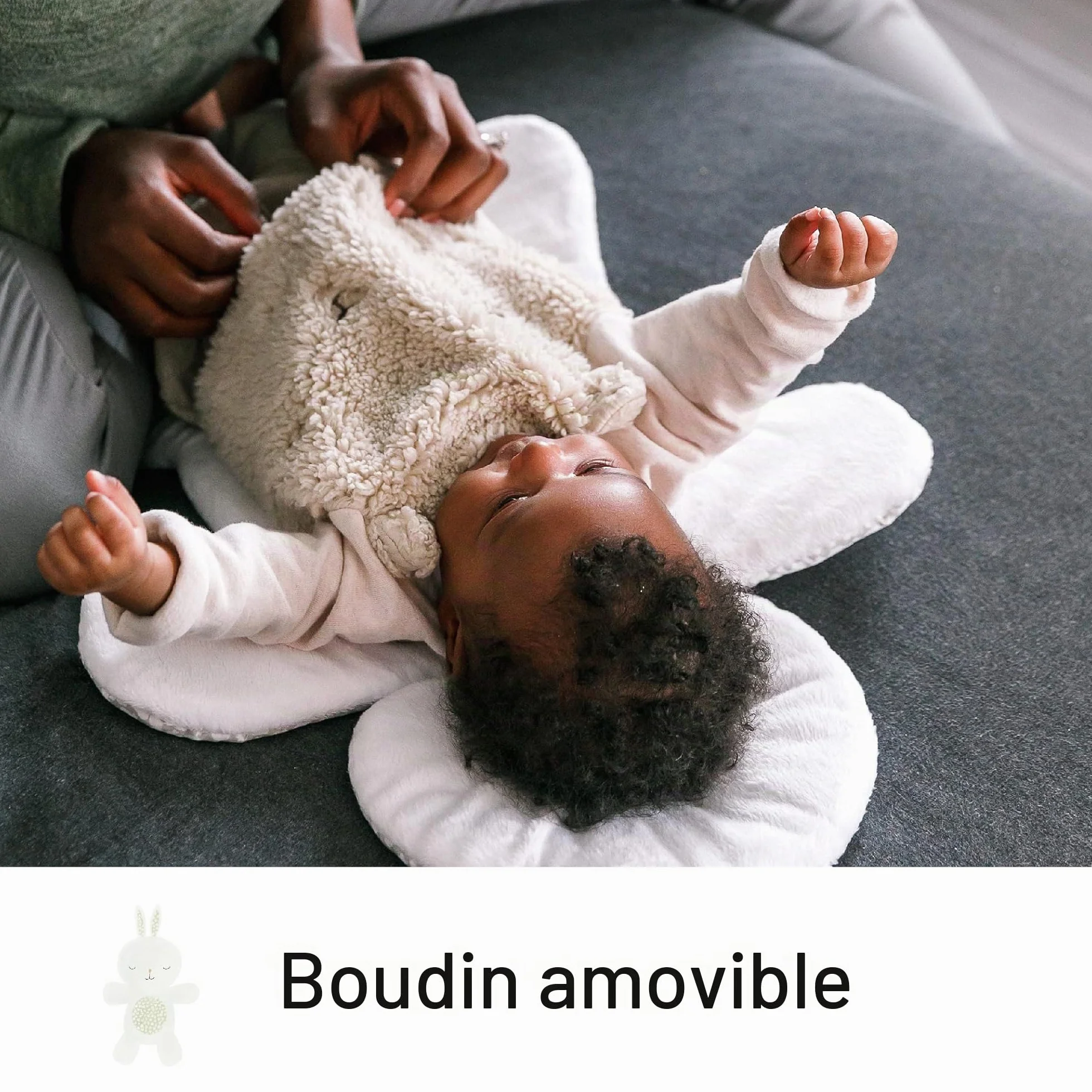 Ingenuity Transat et Siège Sauteur Twinkle Tails 7 Mélodies Vibrations Apaisantes Arche Lumière Jeu Amovible 2 Jouets D’Activités Ultra-Doux Dès Naissance 9 kg