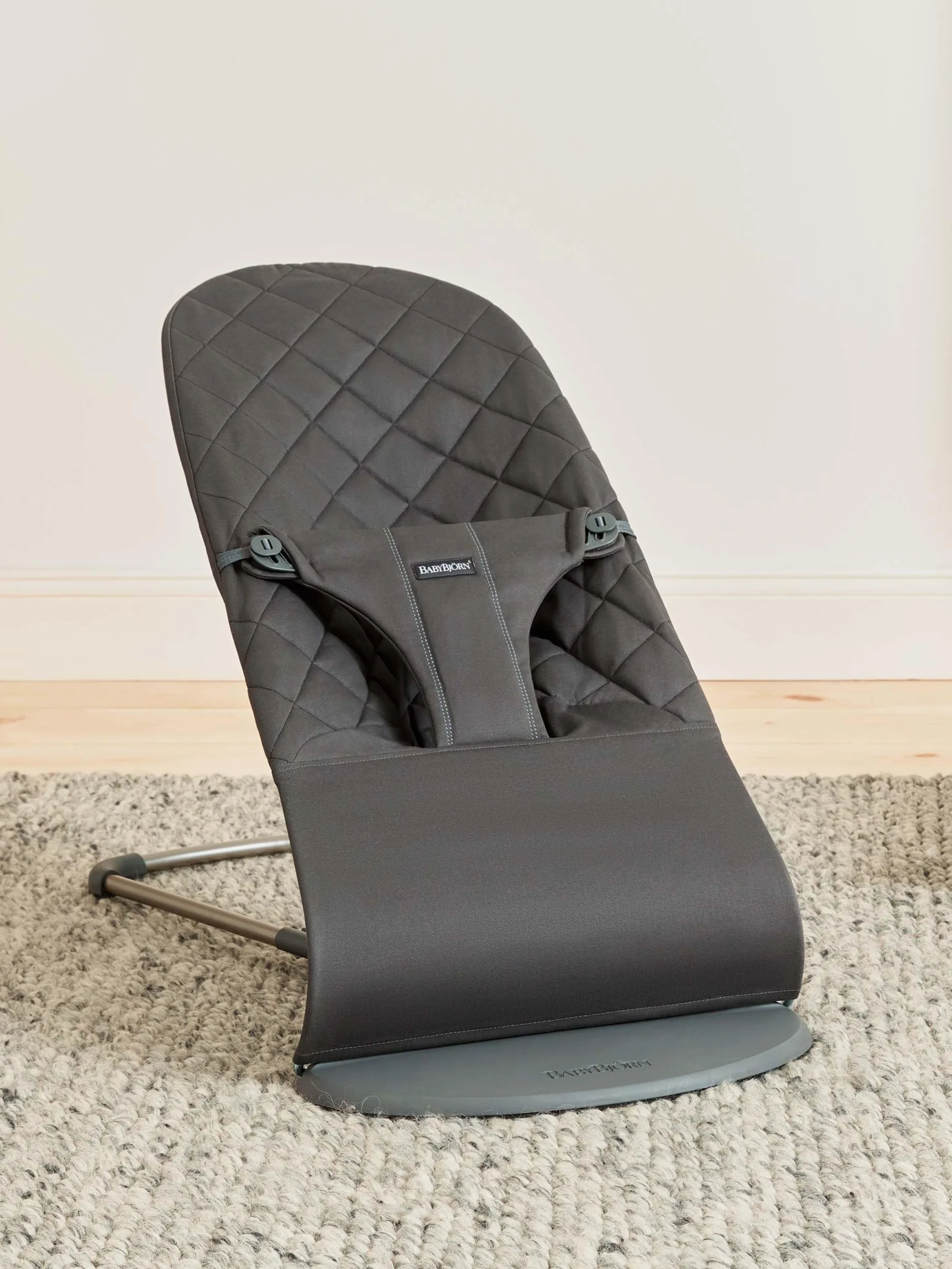 BabyBjörn Transat Bliss Tissé Matelassage classique Anthracite