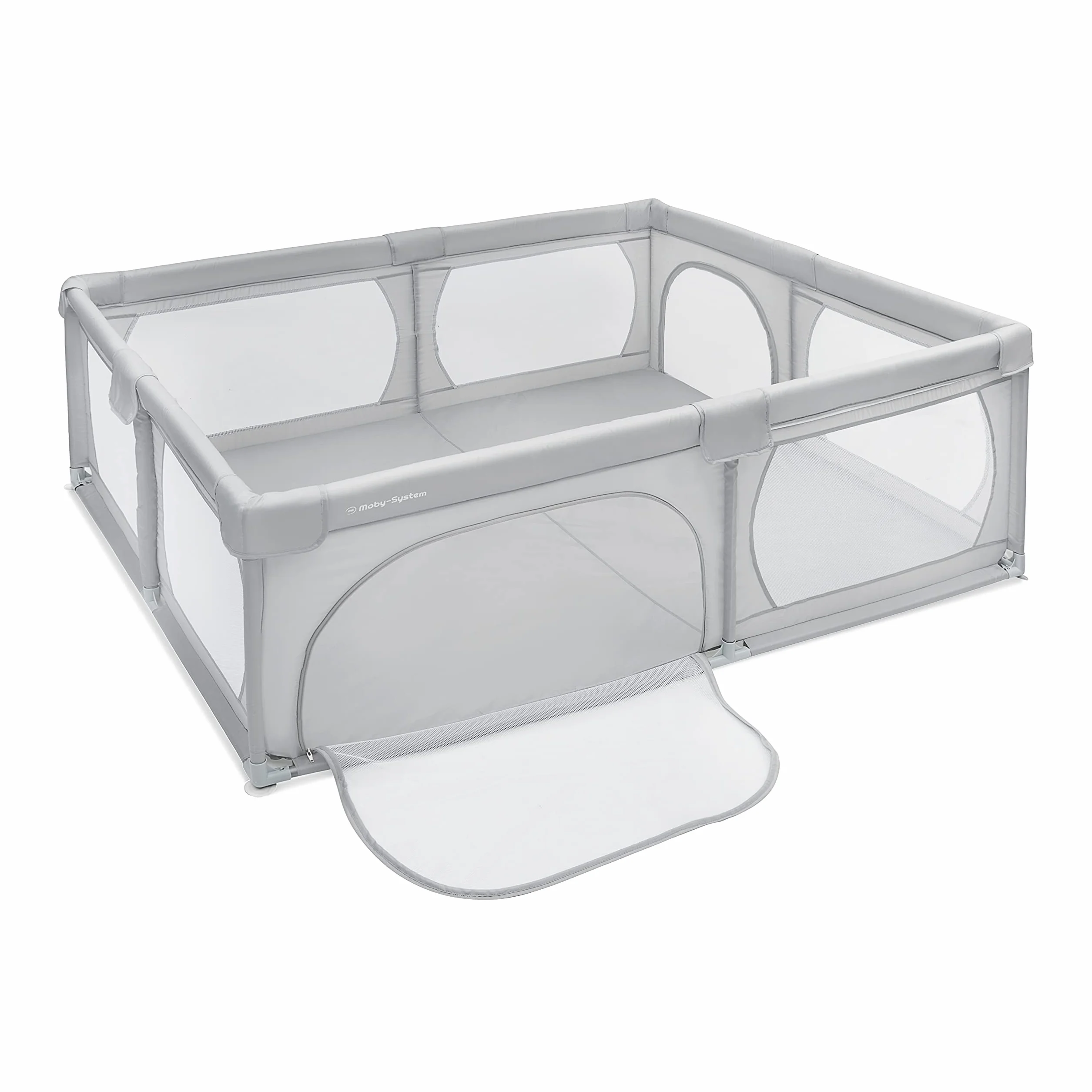 Moby-System Stylo pour bébé centre d'activités 200x160cm gris