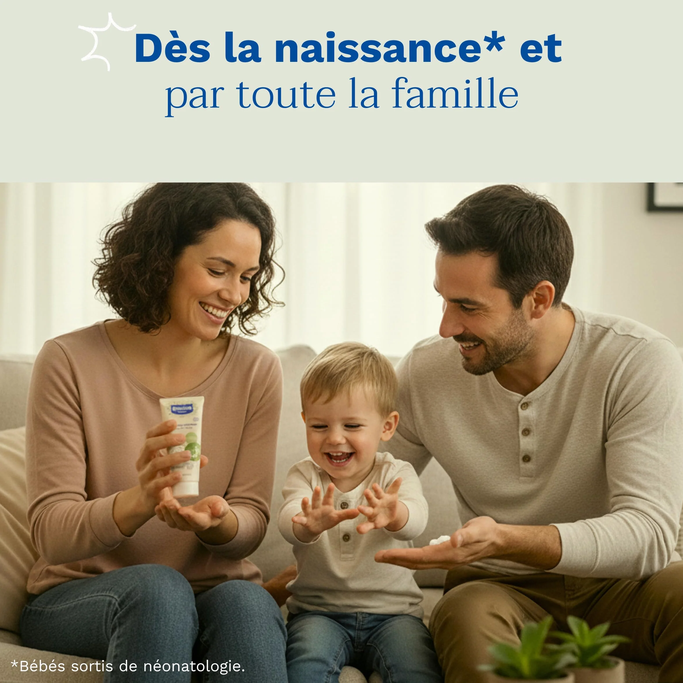 Mustela Crème Hydratante Bébé à l'Huile d'Olive Bio Visage et Corps 300 ml