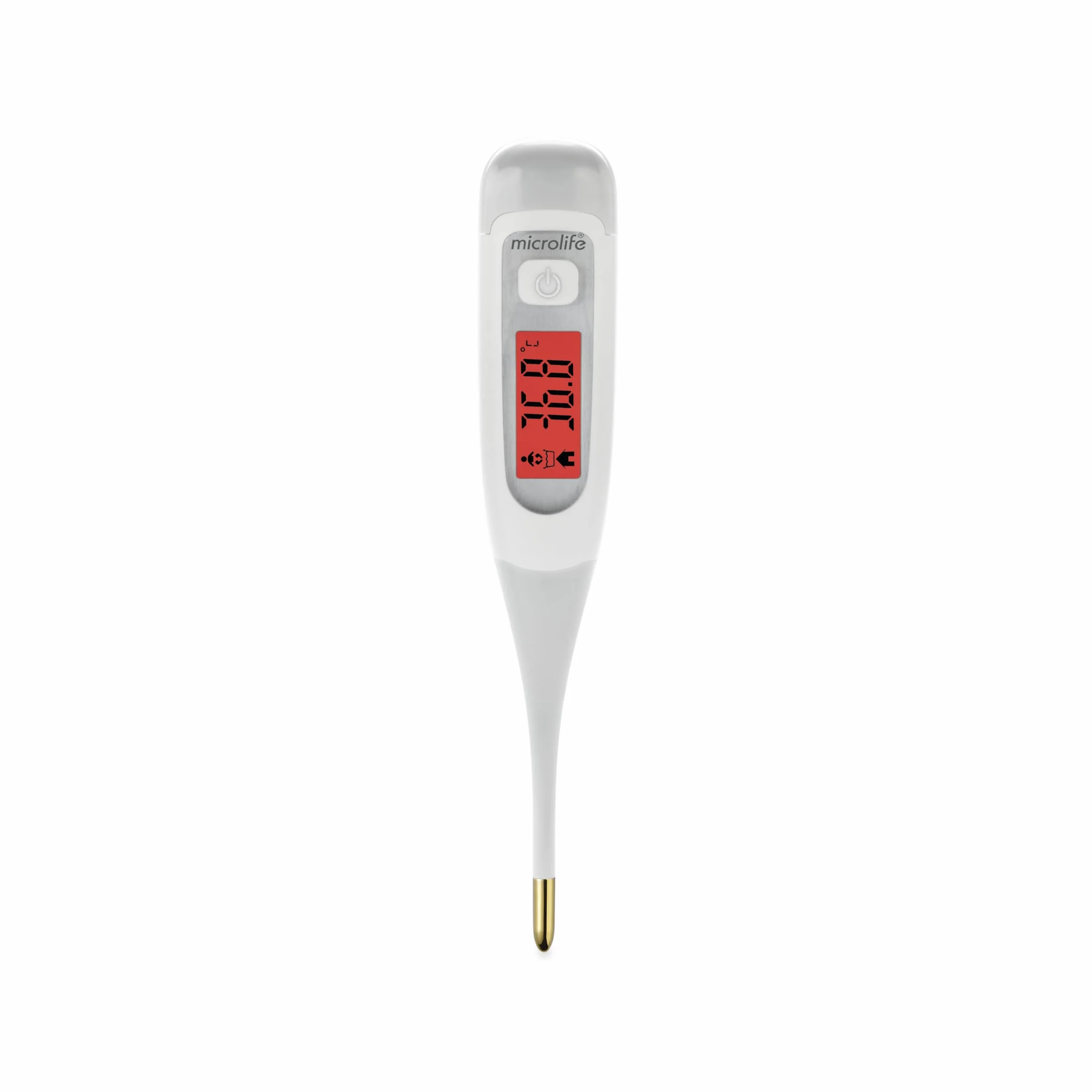 Microlife MT 850 Thermomètre Digital 3 Modes Corps/Bain/Ambiant Ultra-rapide 8 sec Alarme Fièvre Écran Rétro-Éclairé