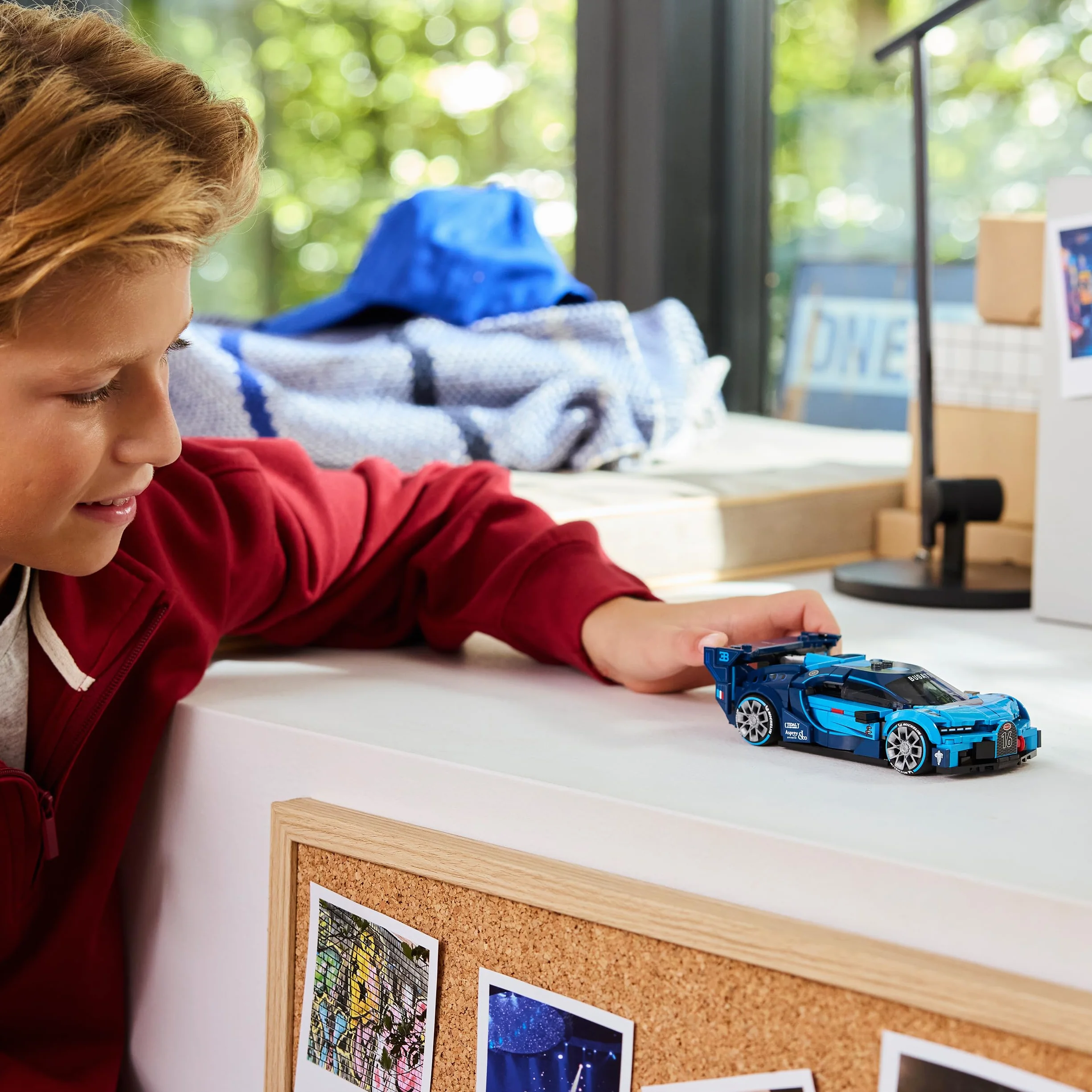LEGO Speed Champions Bugatti Vision GT 77253 Voiture Maquette Minifigurine Pilote Cadeau 9 Ans