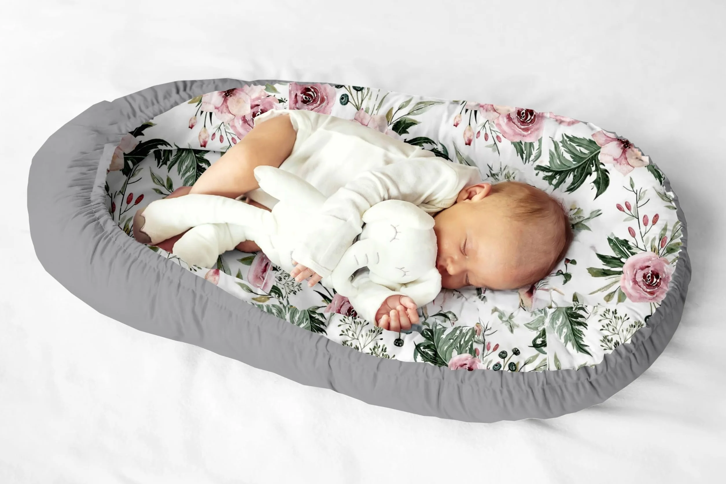 Cocoon Baby Nid Bébé Multifonctionnel Lit de Voyage 100% Coton Anti-Allergique