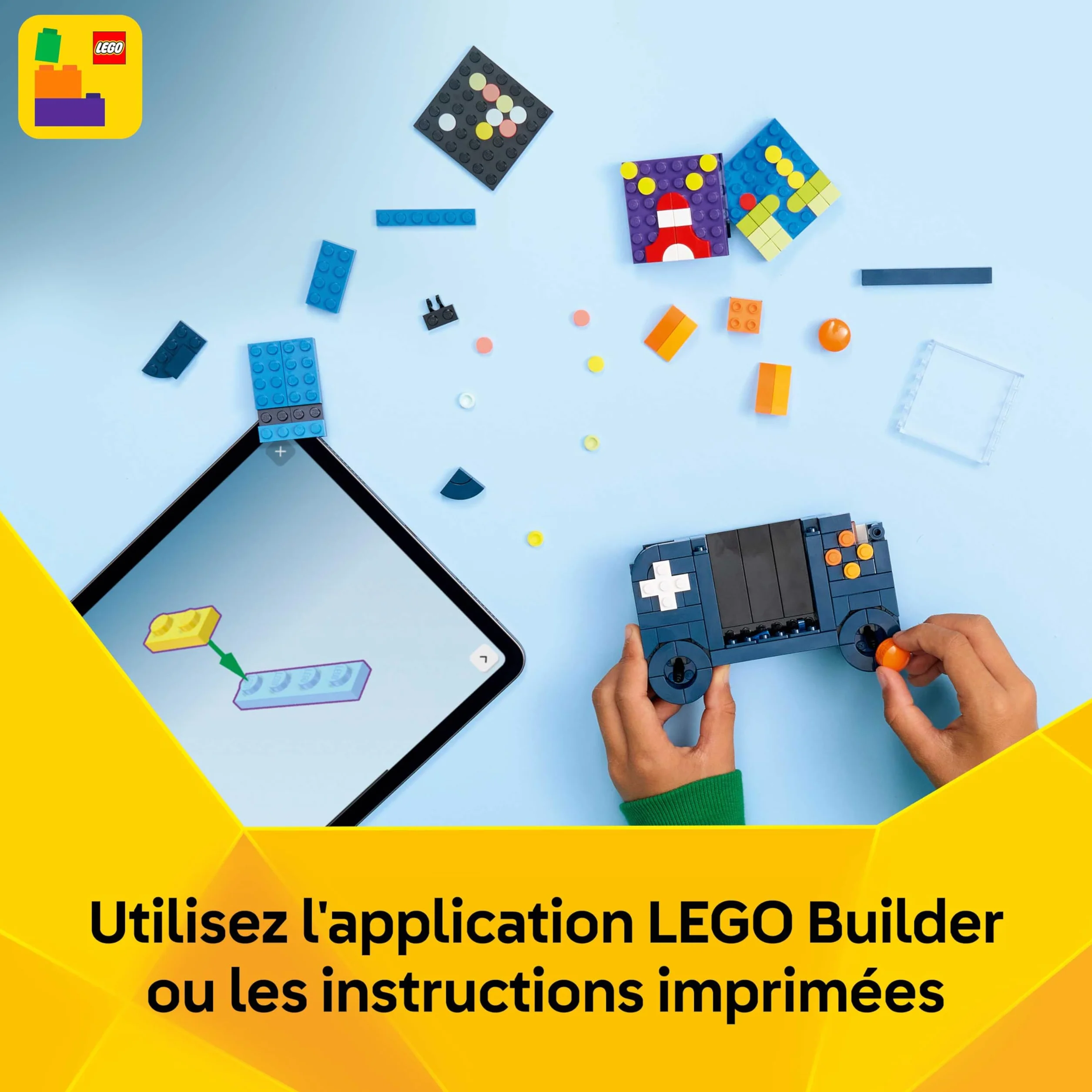 LEGO Creator 3-en-1 La Console de Jeu Rétro 31380 Jouet de Construction Borne d’Arcade Ordinateur Clavier Souris Cadeau Gaming 8 Ans