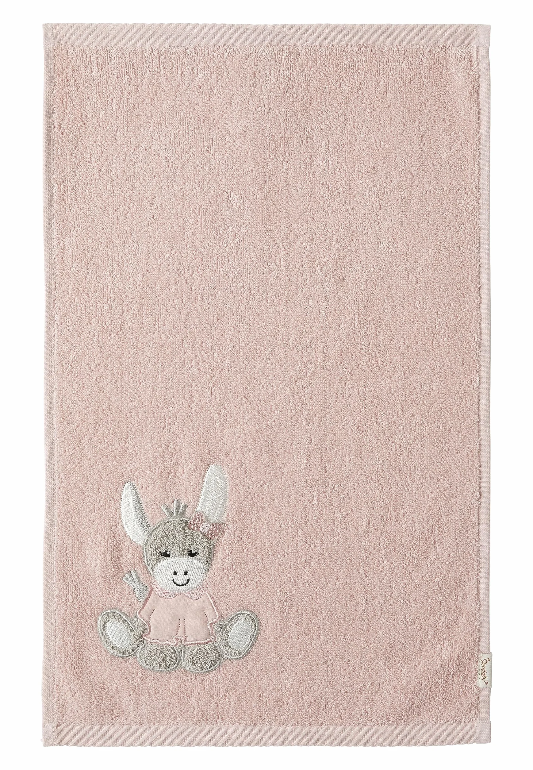 Serviettes pour Enfant Motif Floral Rose uni Lot de 2