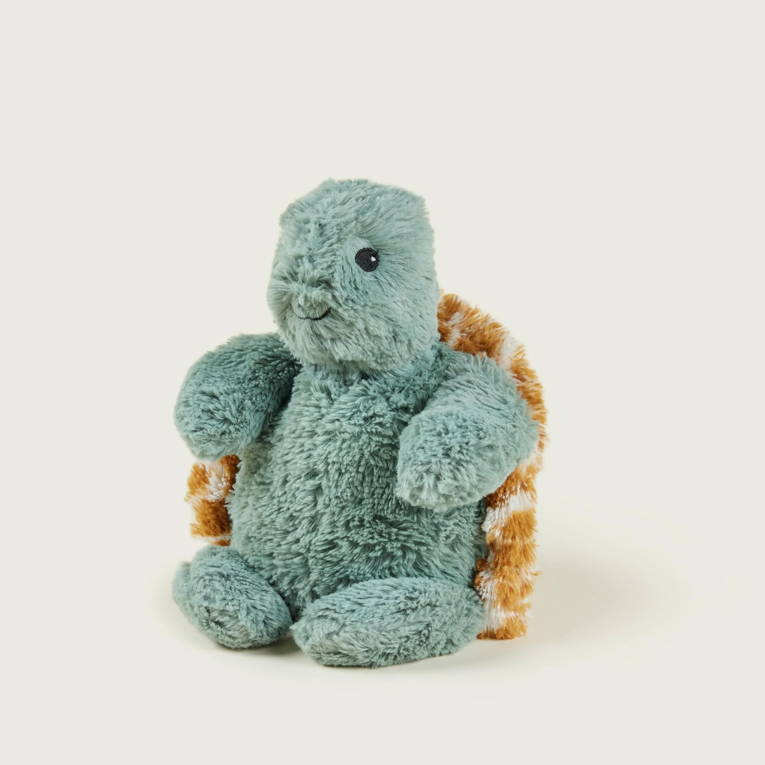Warmies Peluche Bébé Tortue Micro-ondable Parfum Lavande Française Sac de Blé Chaud Froid Relaxation