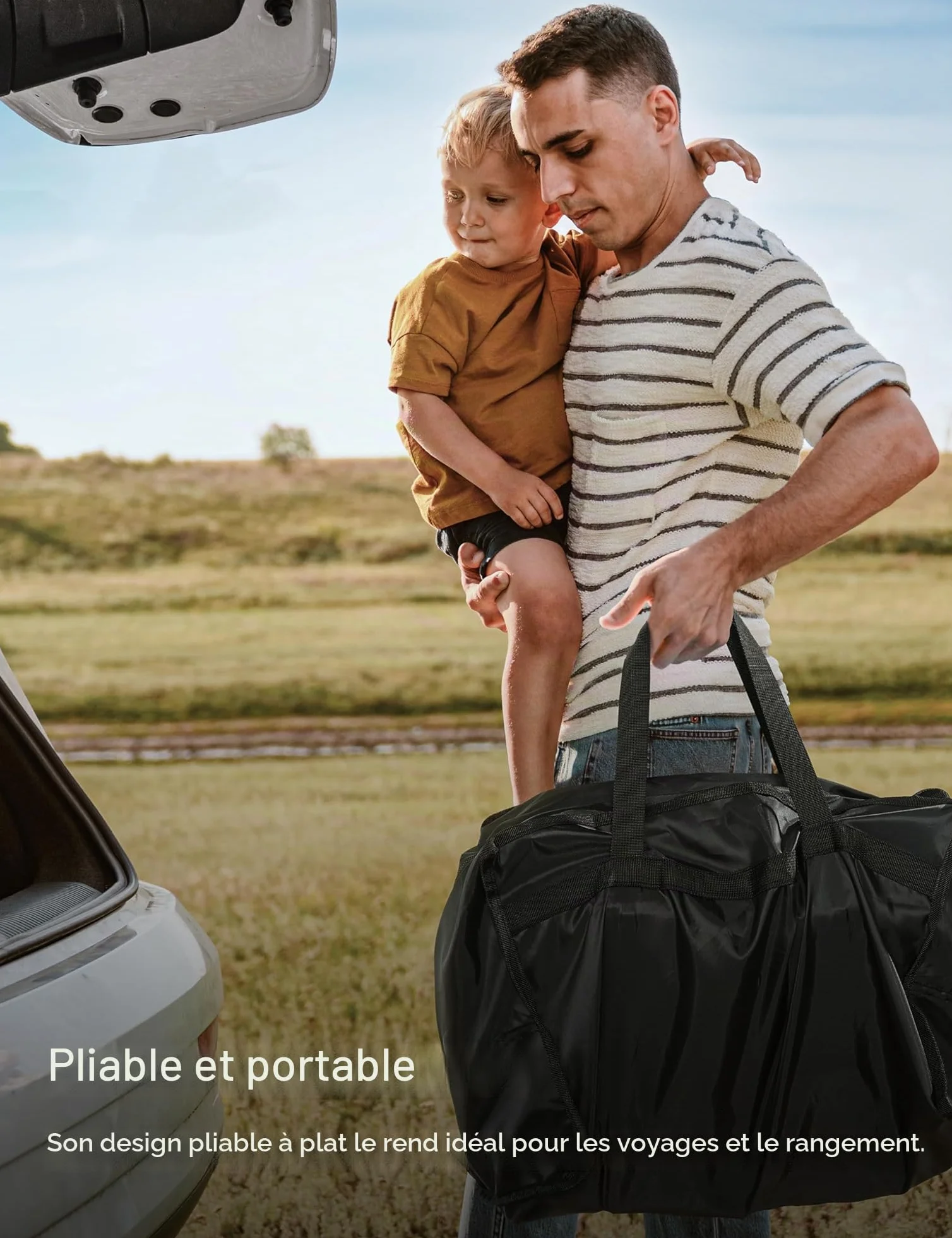Besrey Porte-bébé de randonnée pliable pour enfant
