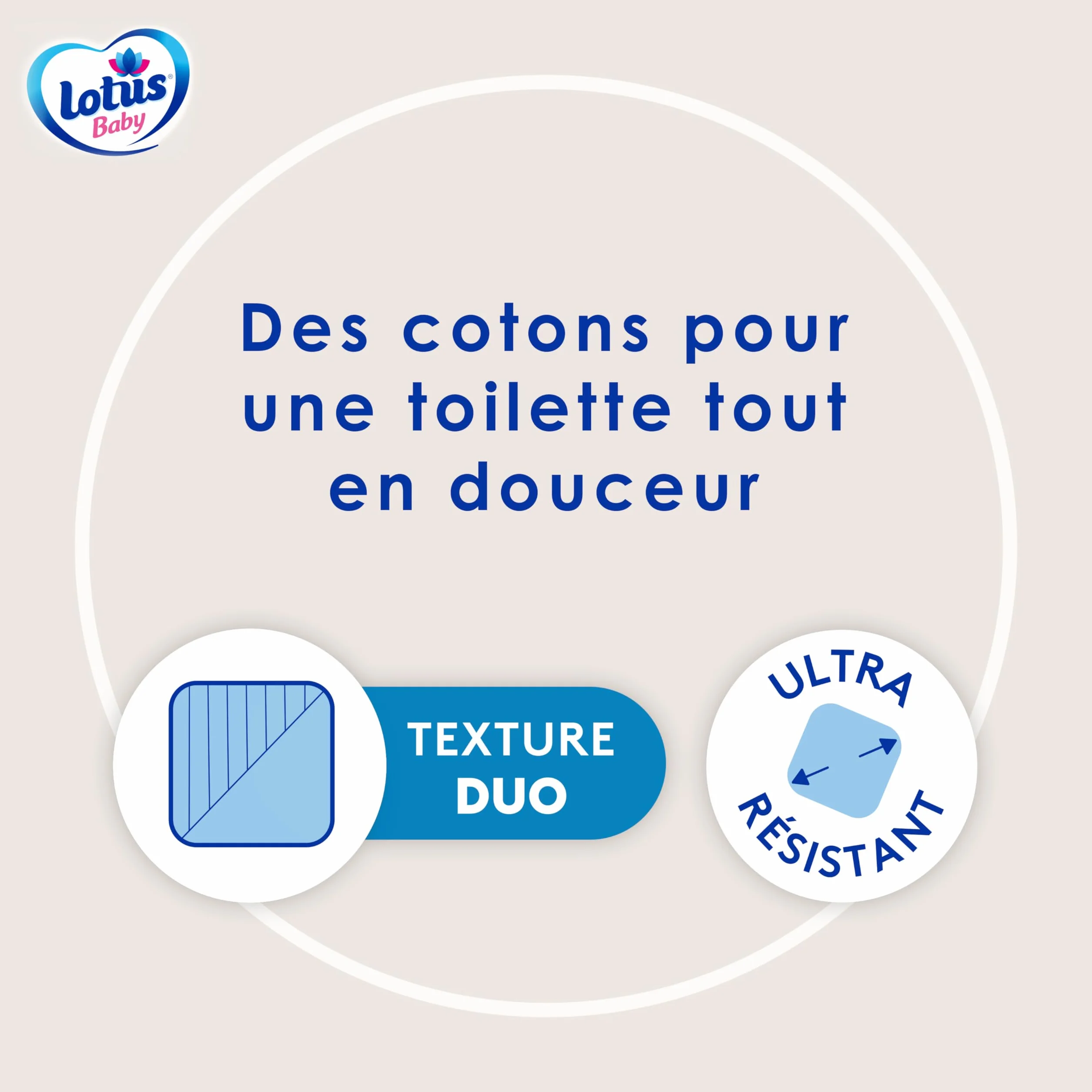 Lotus Baby Peau Nette Cotons bébé 510 Cotons